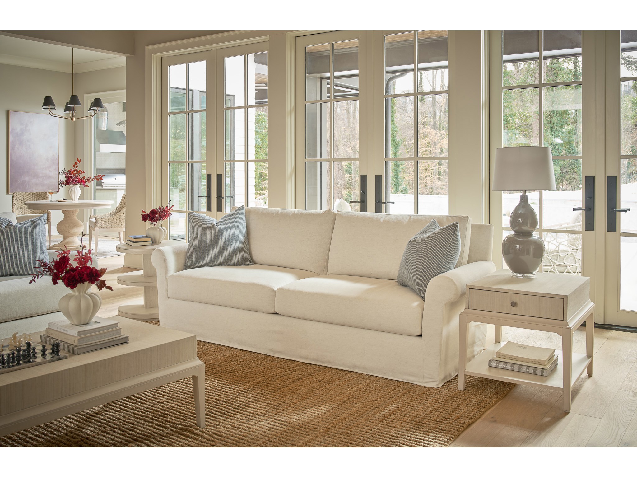 Meadow End Table - Multiple item room scene