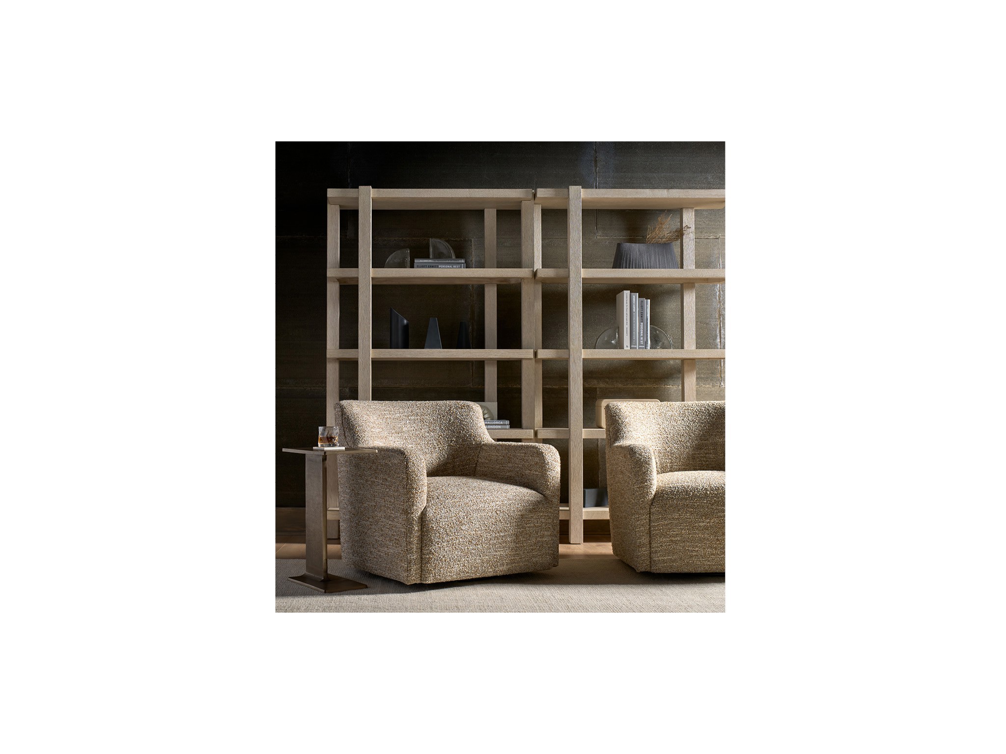 Delray Swivel Chair - Special Order - Multiple item room scene