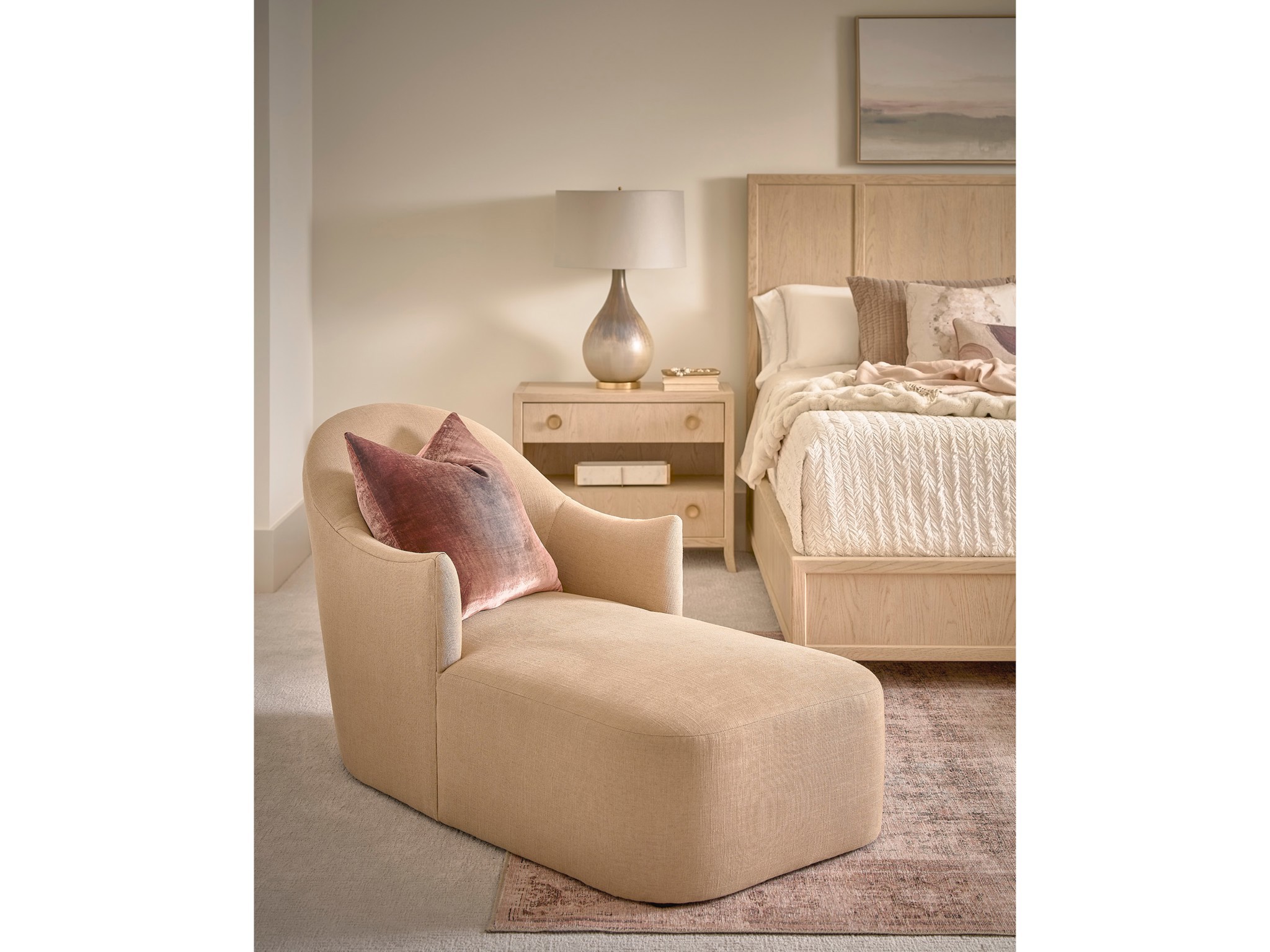 Ella Chaise - Special Order - Multiple item room scene