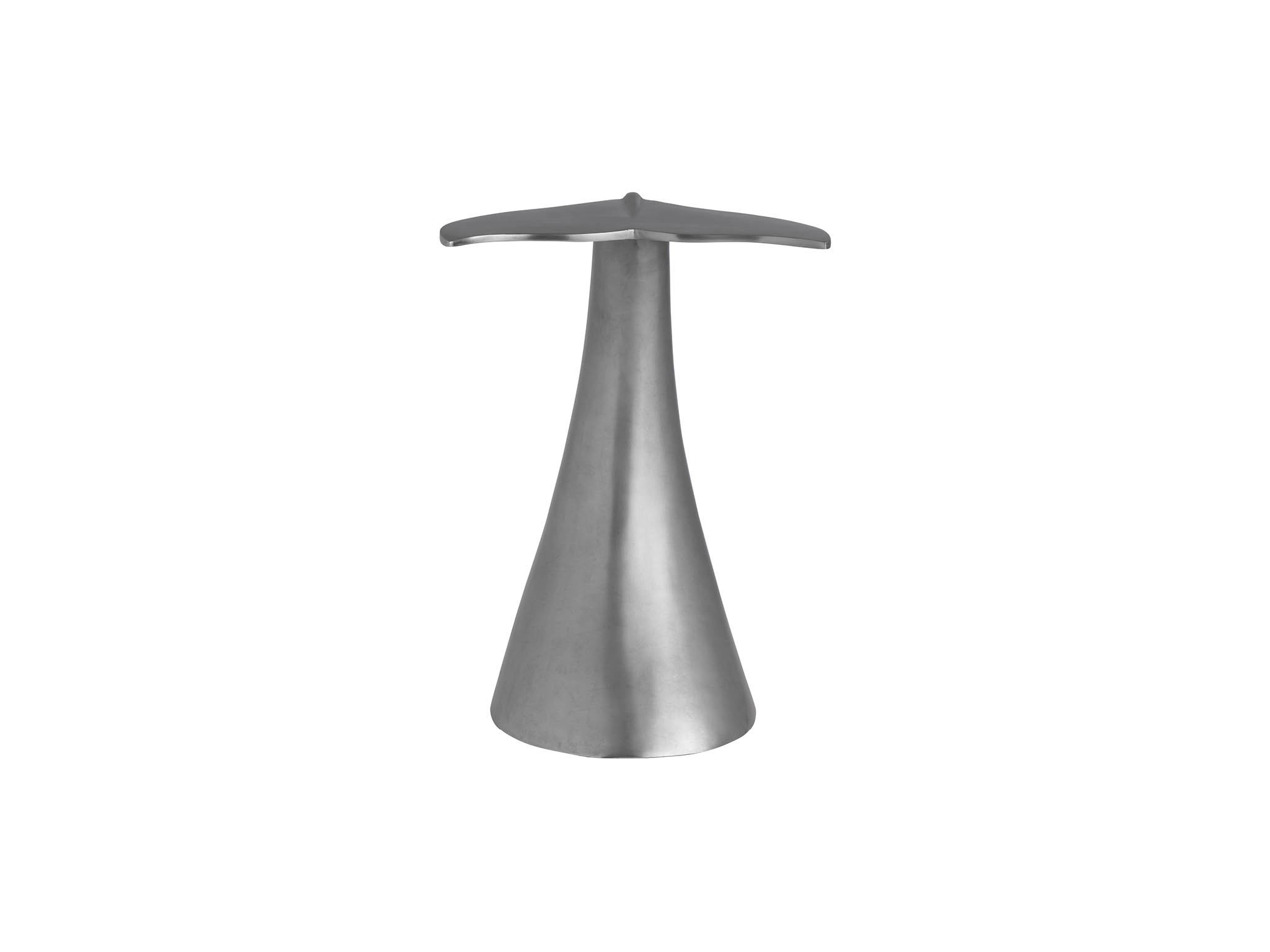 Whale Tail Accent Table - Silo with a white background