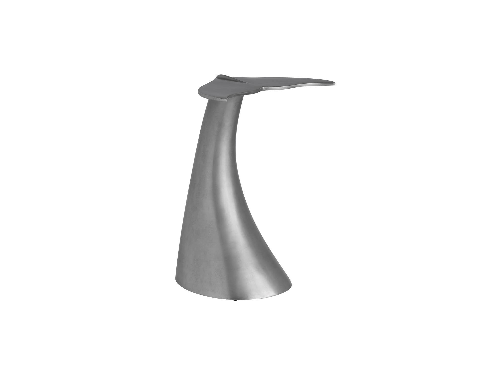 Whale Tail Accent Table - Silo with a white background