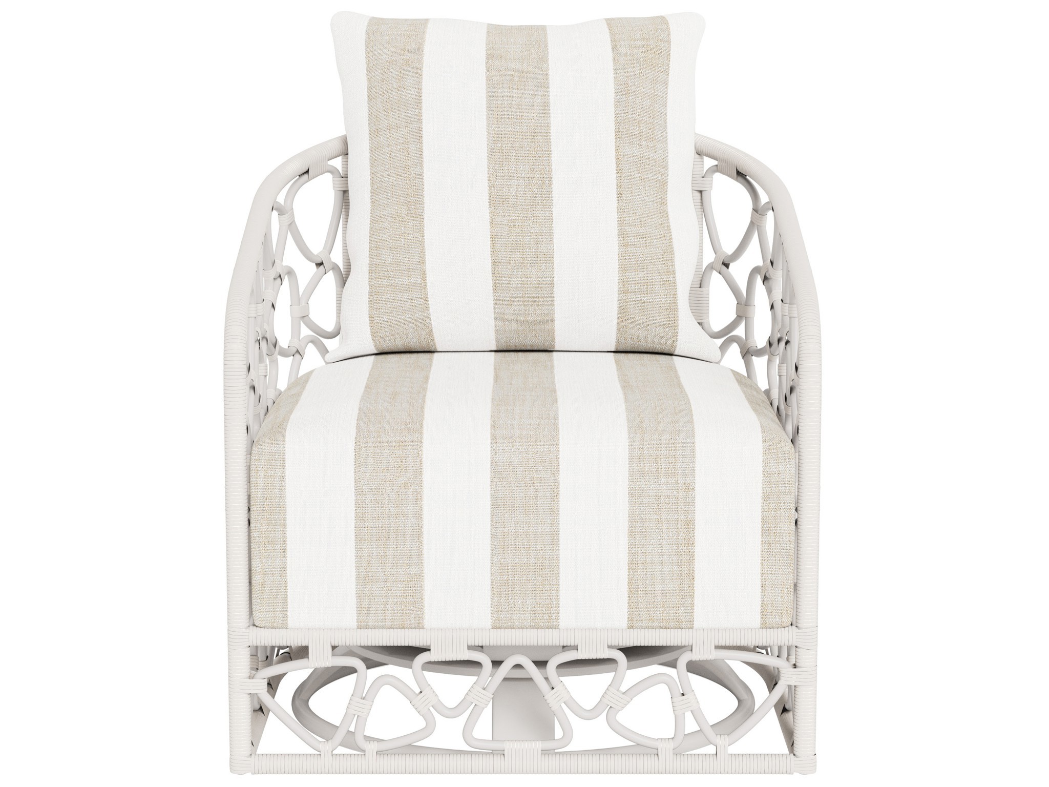 Pebble Swivel Chair Outdoor - Special Order - Silo with a white background