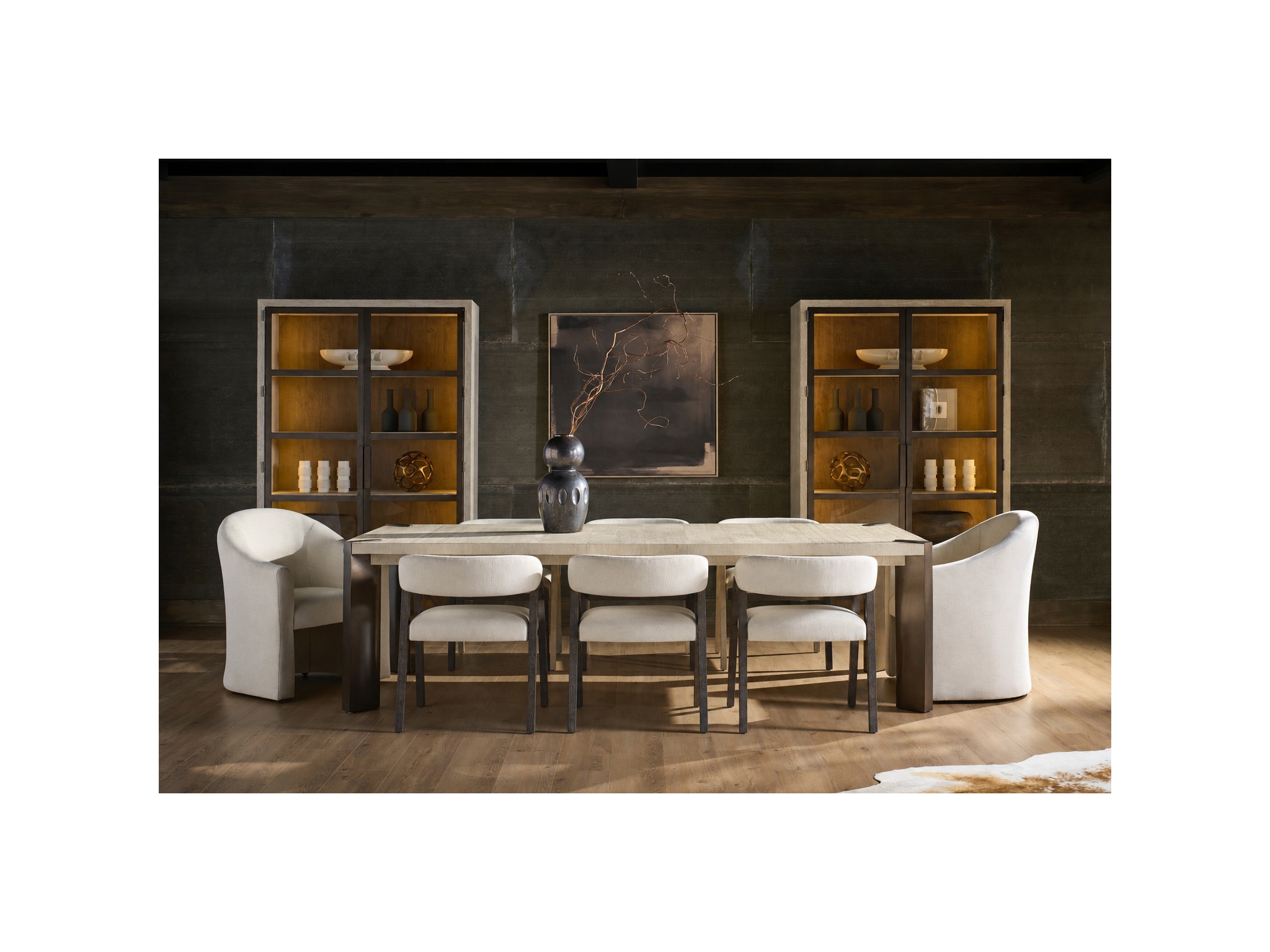 Veil Dining Chair - Multiple item room scene