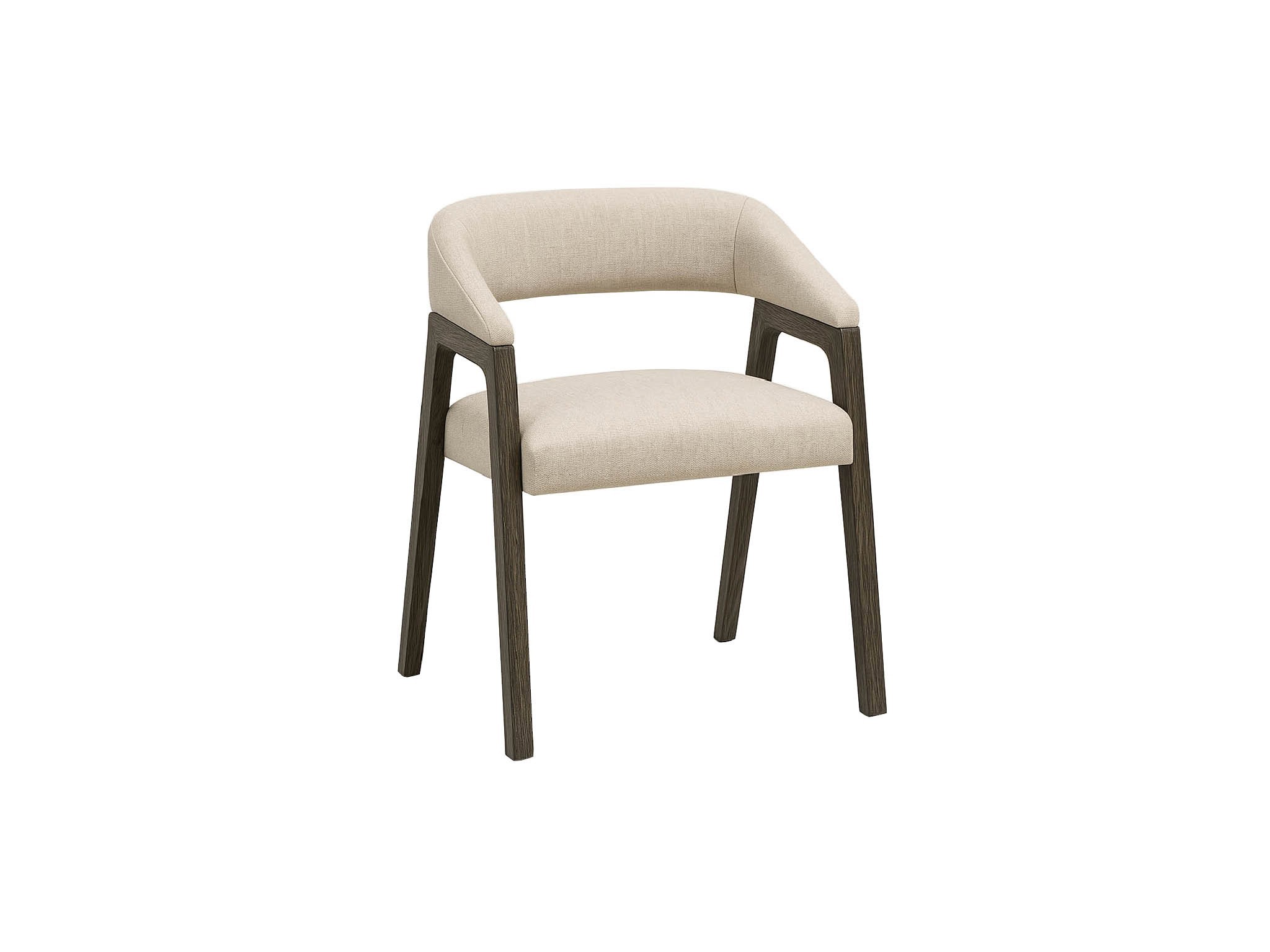 Veil Dining Chair - Silo with a white background