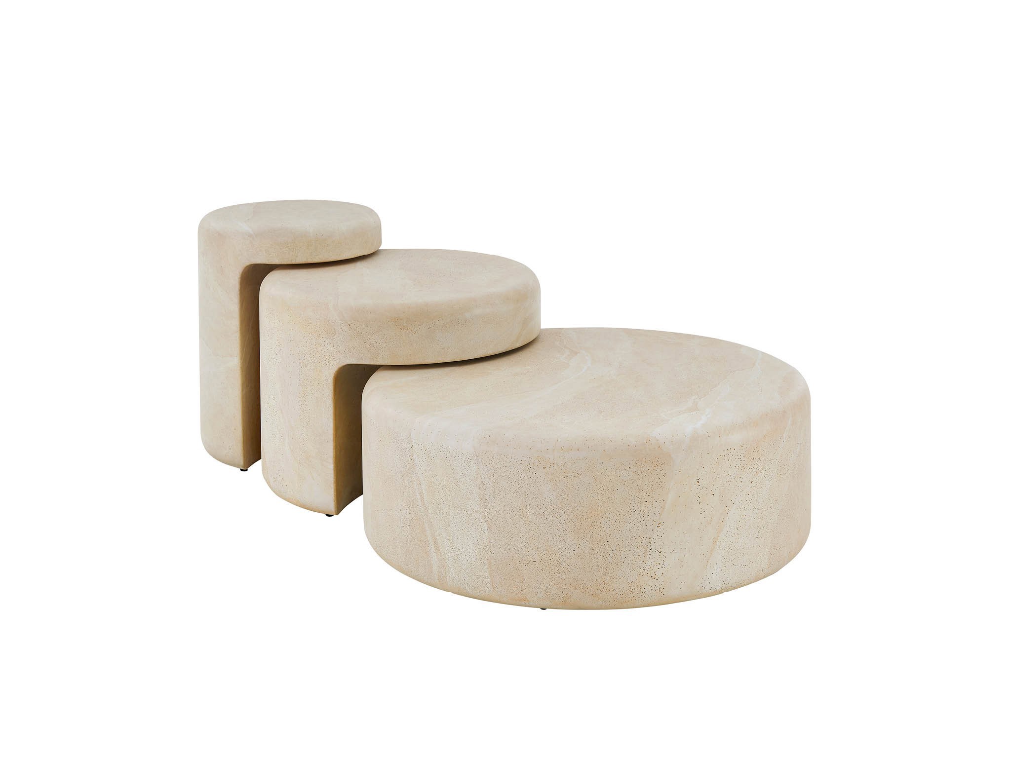 Nimbus Nesting Tables - Silo with a white background