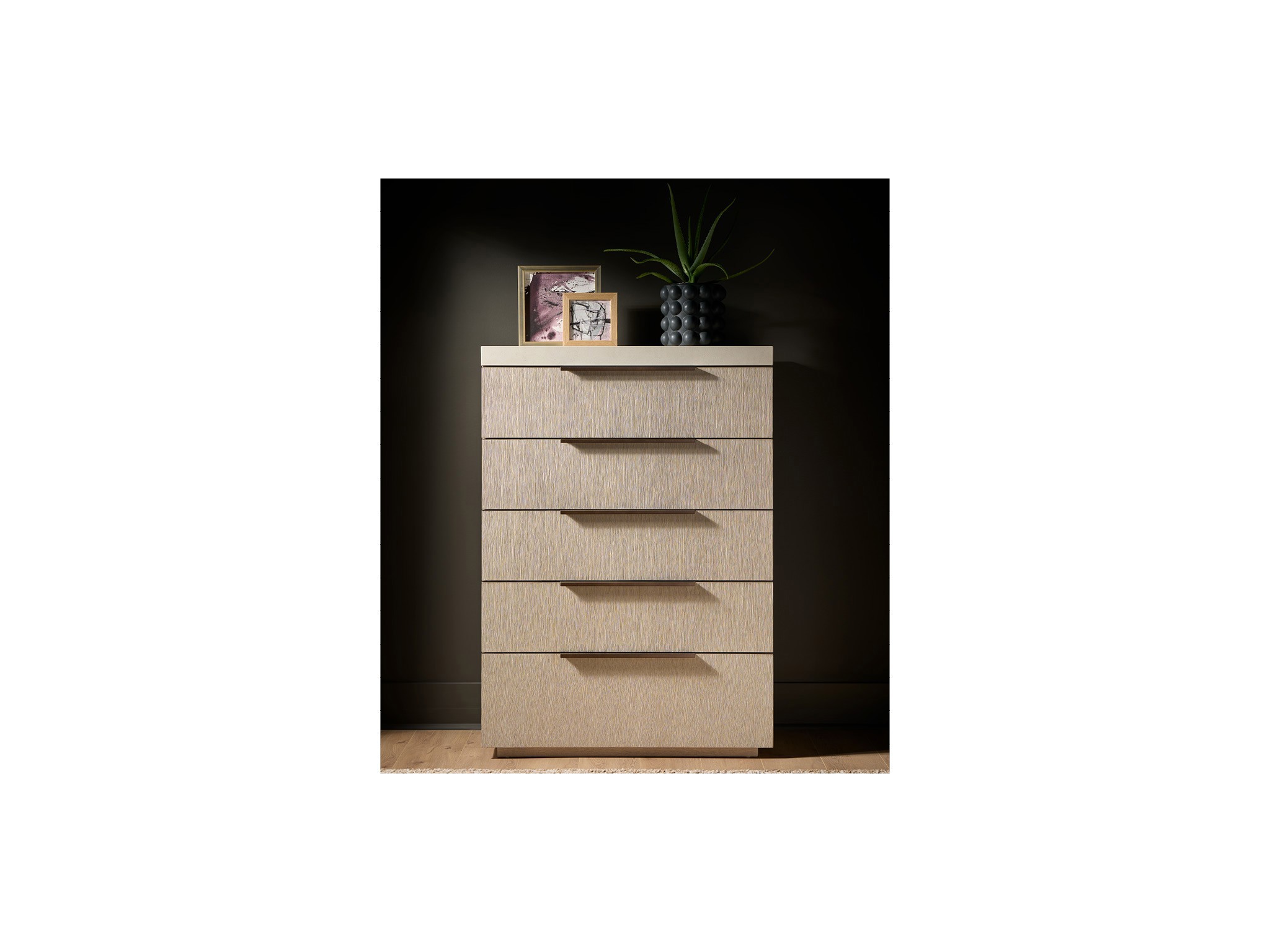 Quartz Drawer Chest - Multiple item room scene