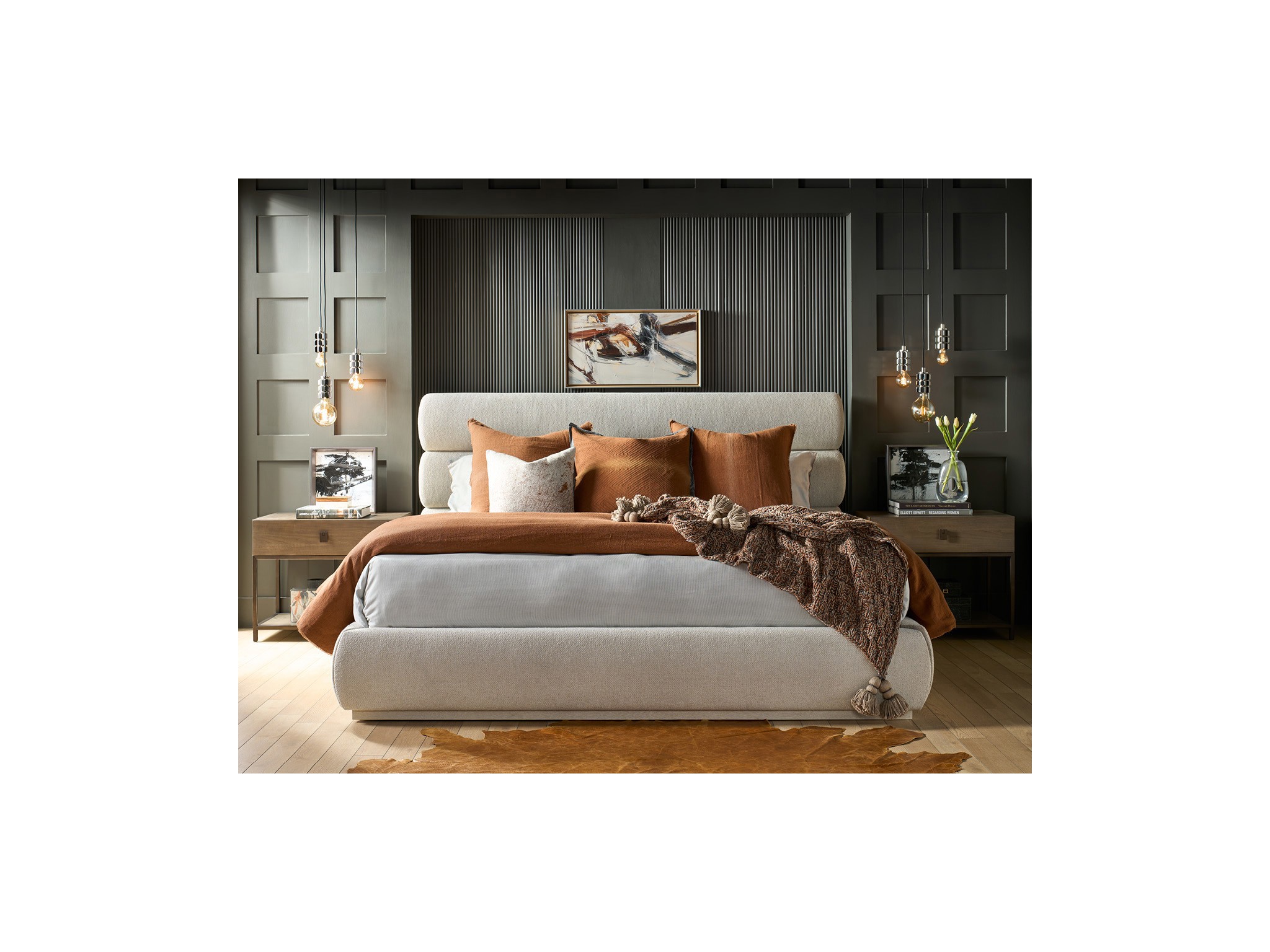 Horizon Bed King - Multiple item room scene