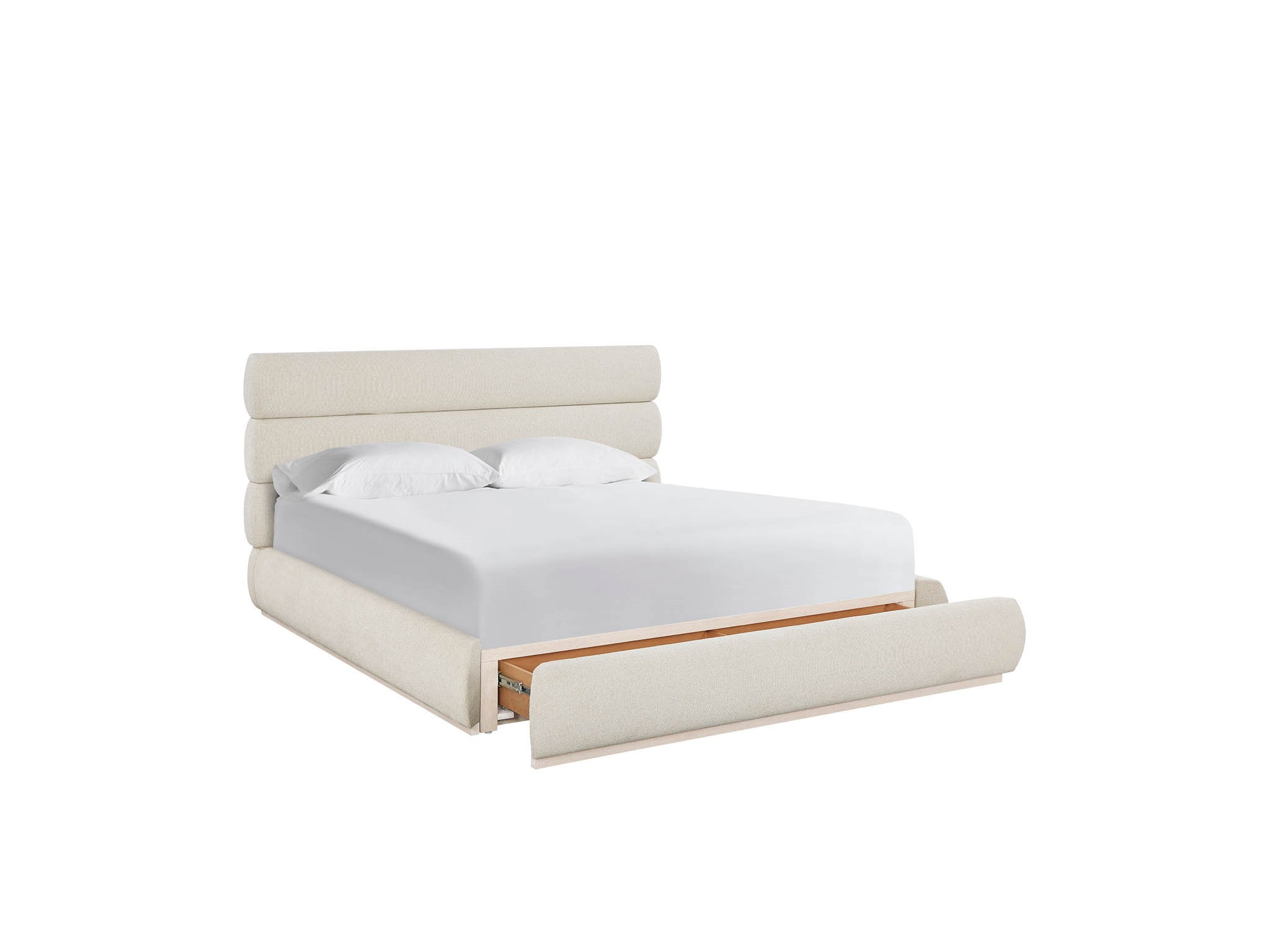 Horizon Storage Bed King - Silo with a white background