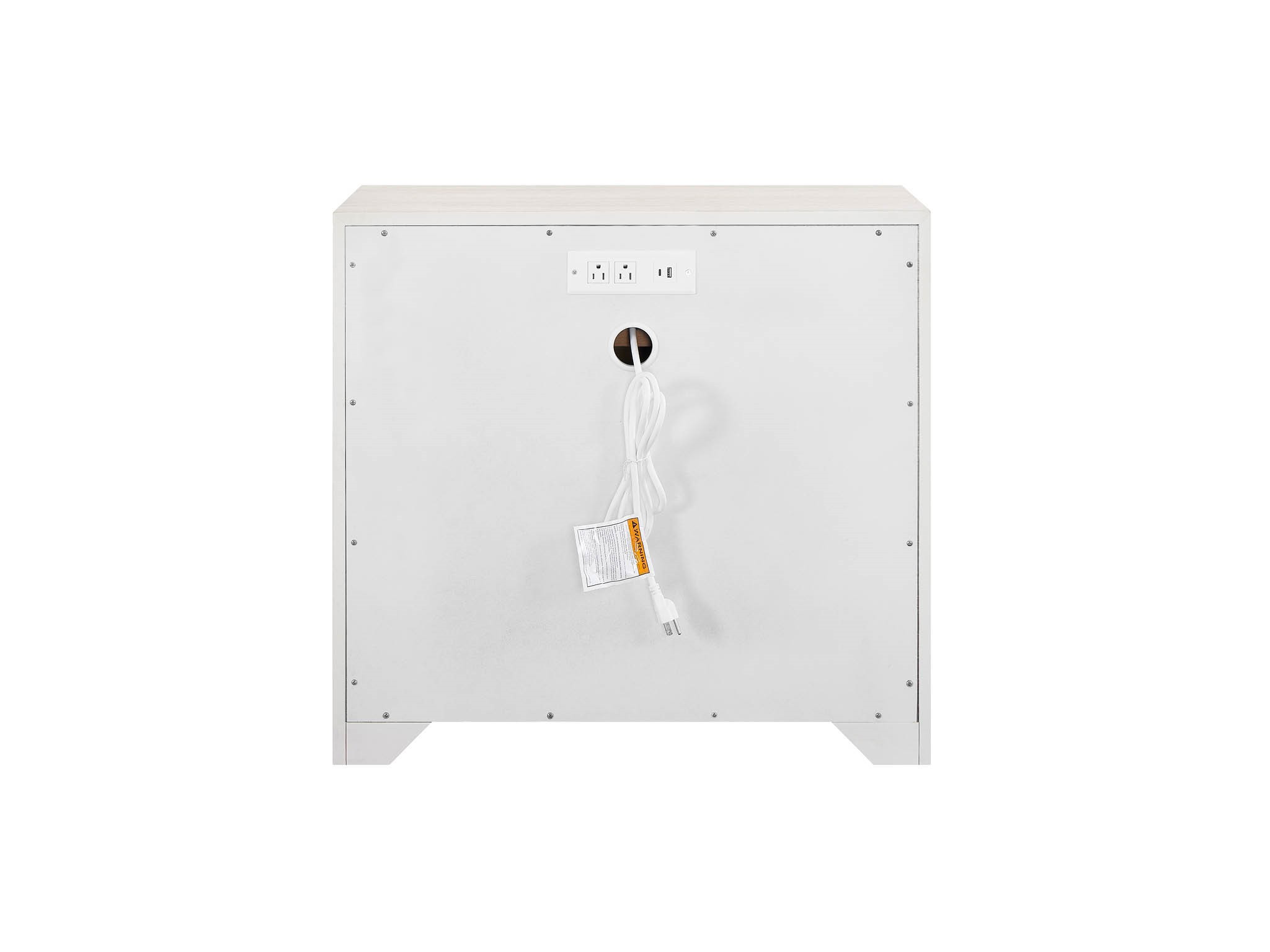 Mist Nightstand - Silo with a white background