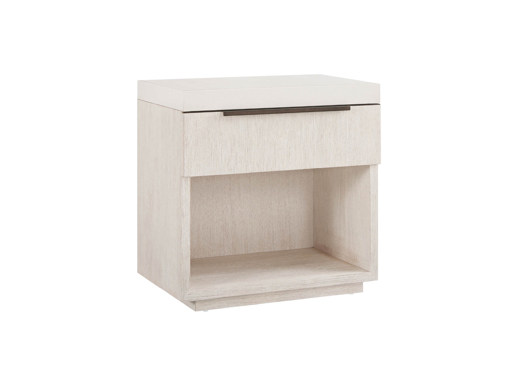Quartz Nightstand - Silo with a white background
