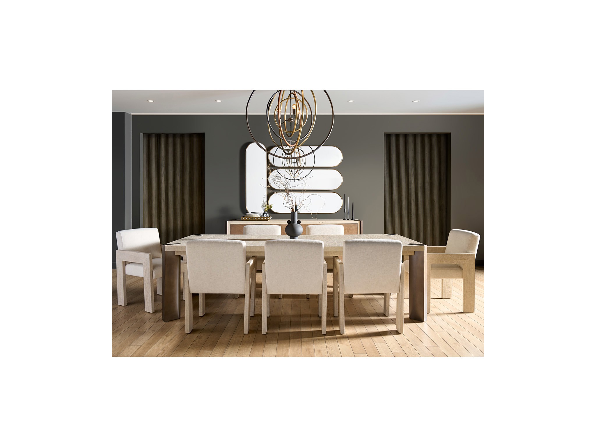 Mist Dining Table - Multiple item room scene