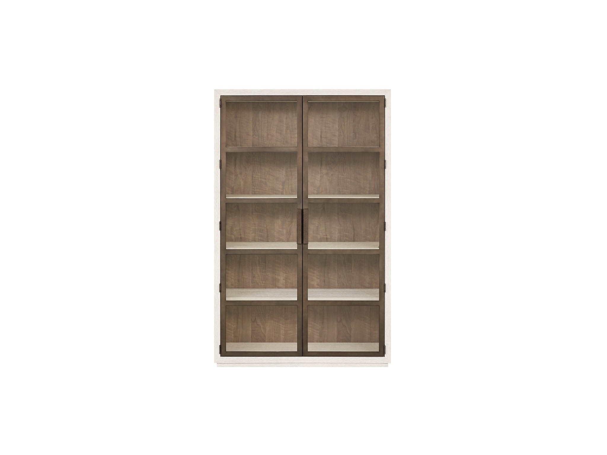 Mist Display Cabinet - Silo with a white background