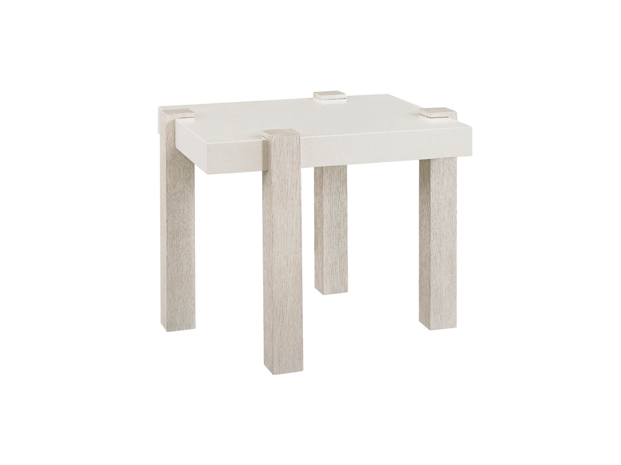 Mist End Table - Silo with a white background