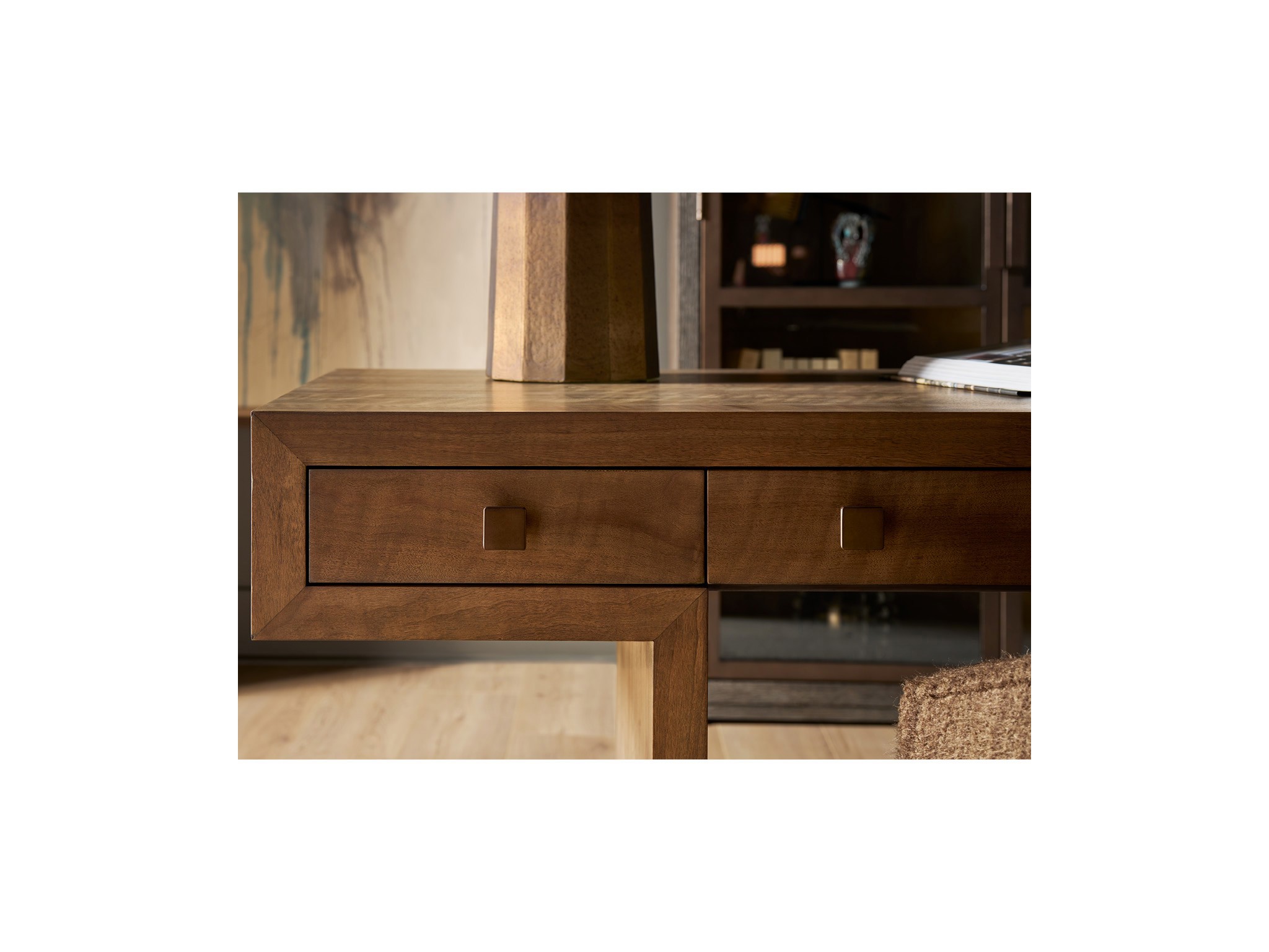 Haze Writing Desk - Multiple item room scene
