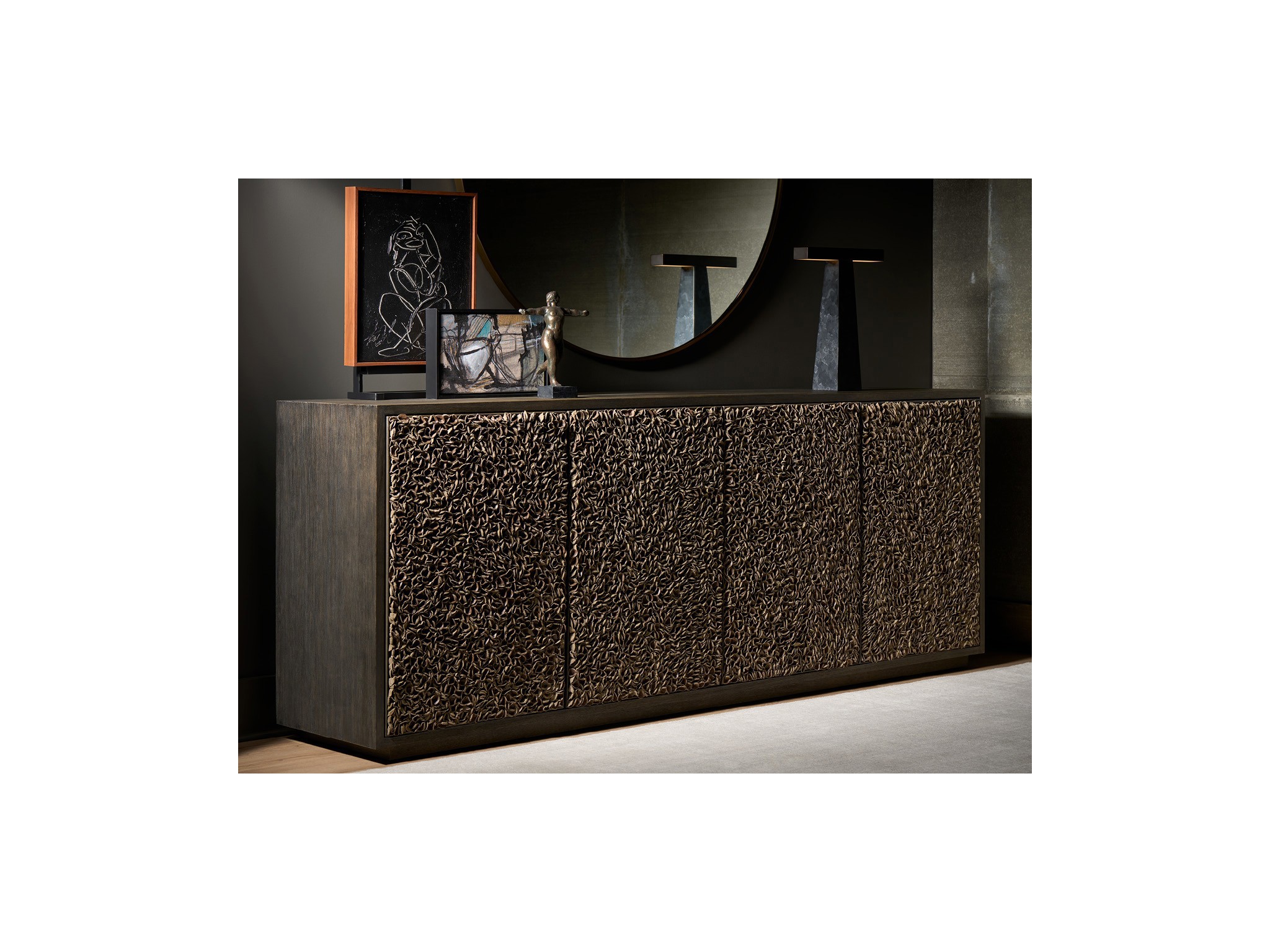 Blossom Credenza - Multiple item room scene