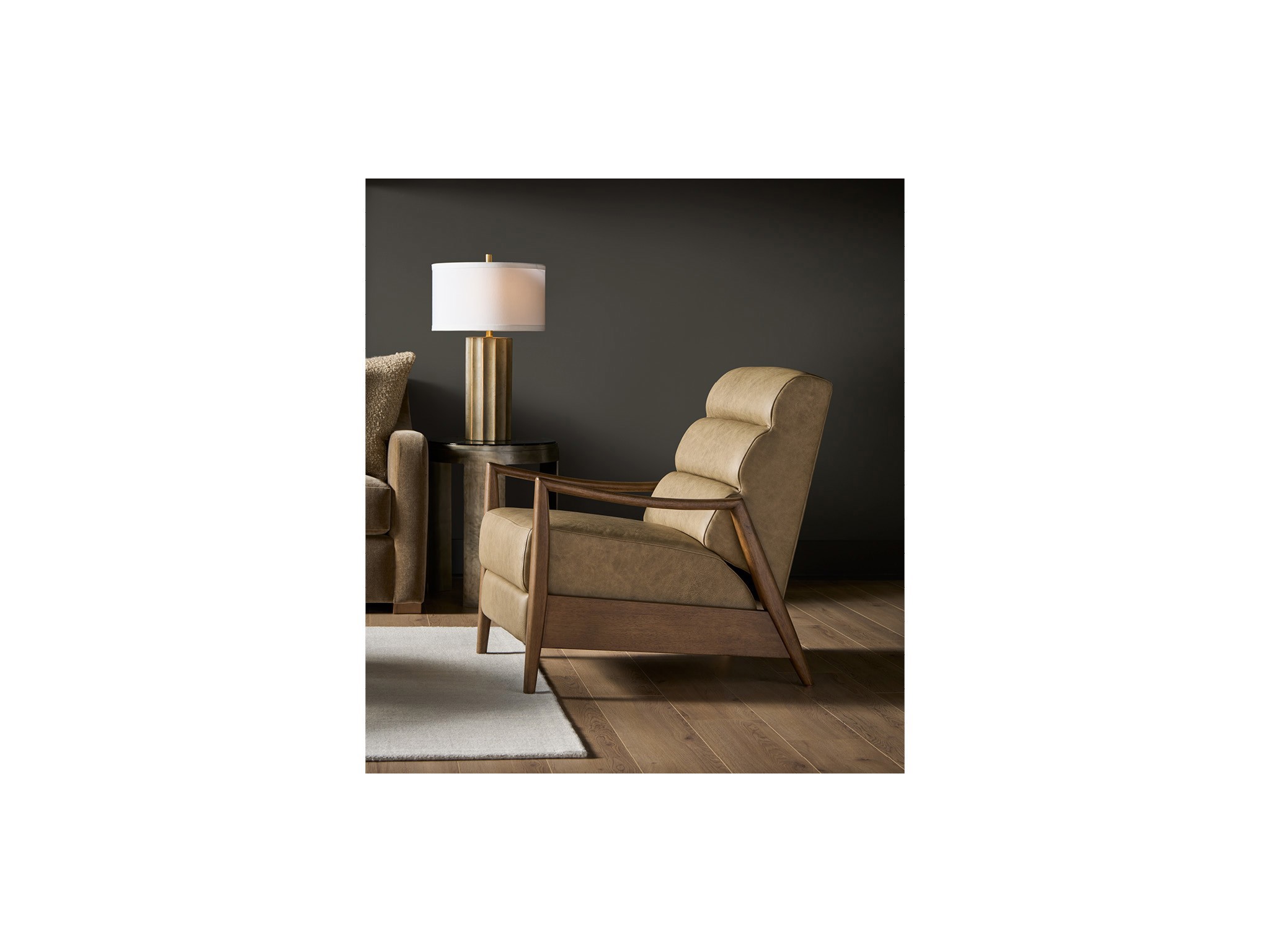 Lucca Recliner - Multiple item room scene