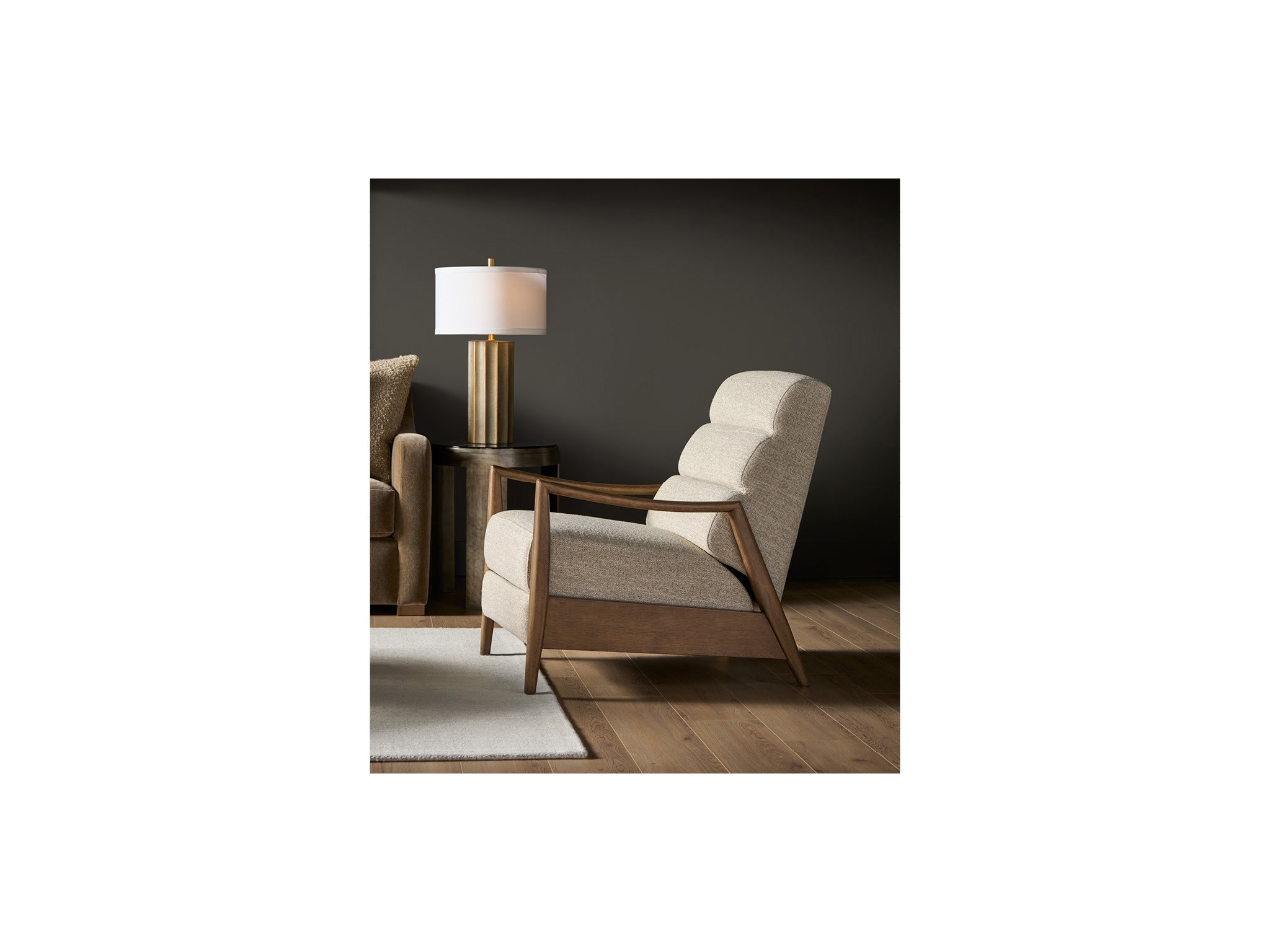 Lucca Recliner - Multiple item room scene