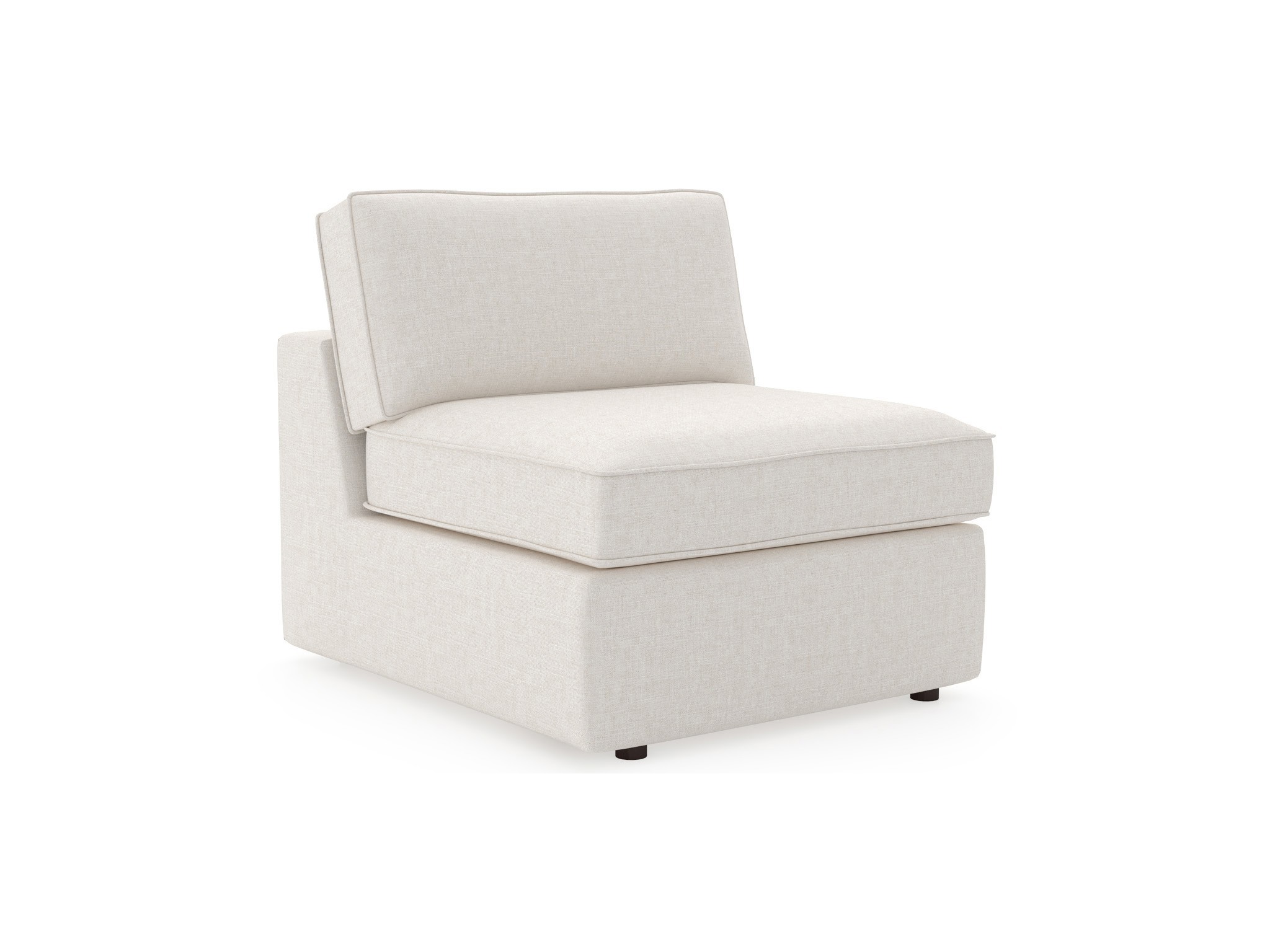 Maxx Armless Chair - Special Order - Silo with a white background