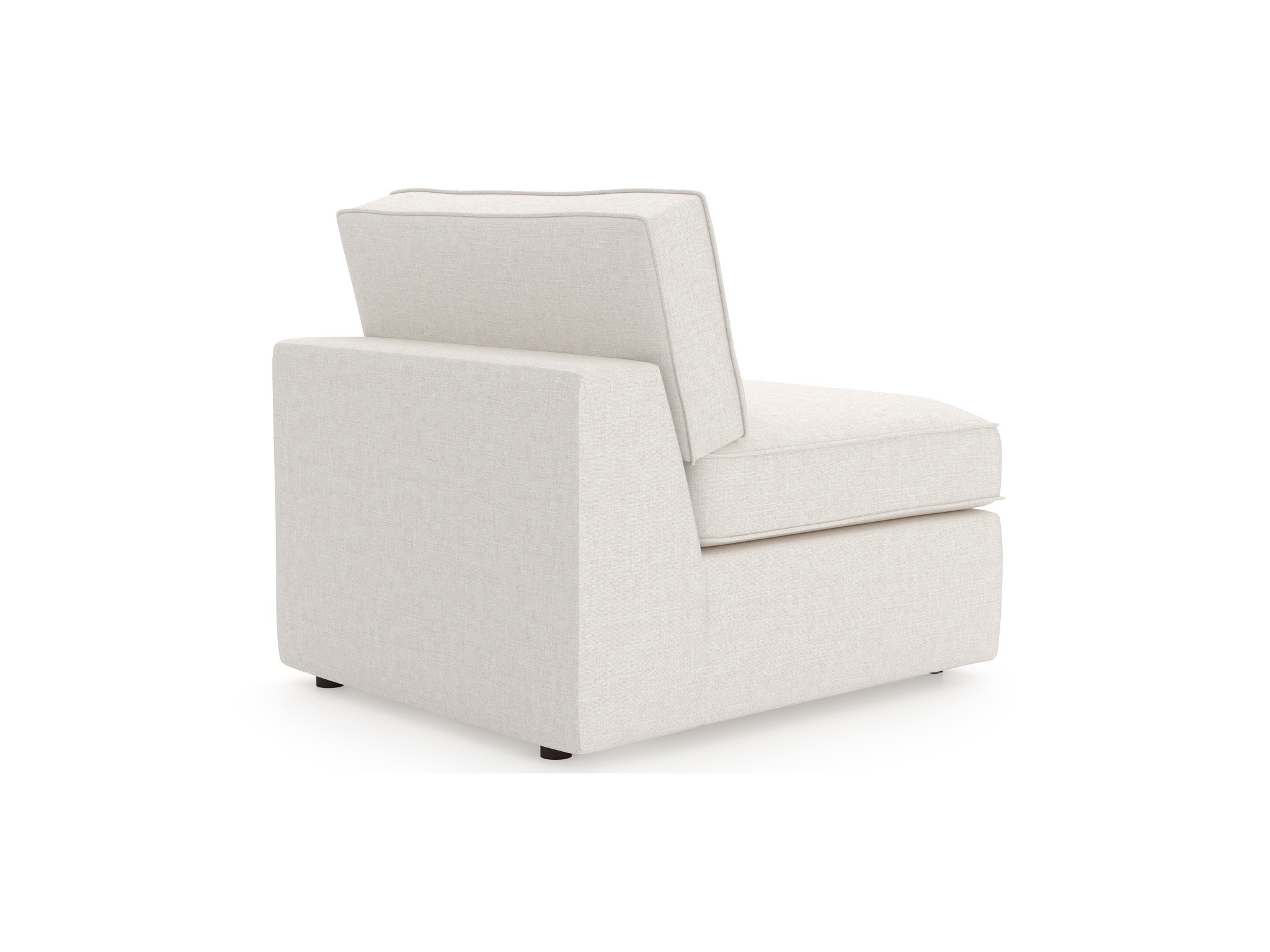 Maxx Armless Chair - Special Order - Silo with a white background