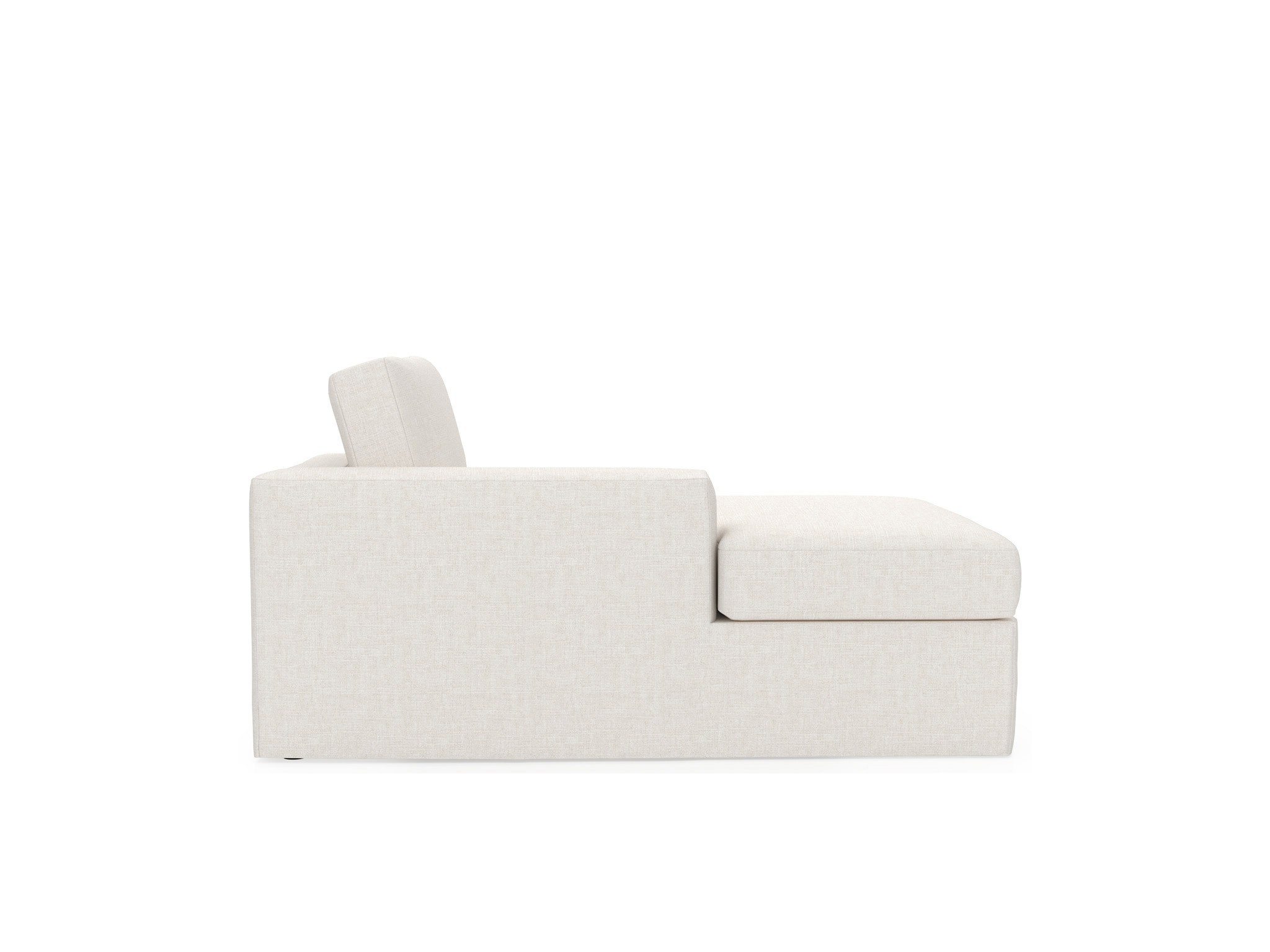 Maxx Slipcover Chaise LAF - Special Order - Silo with a white background