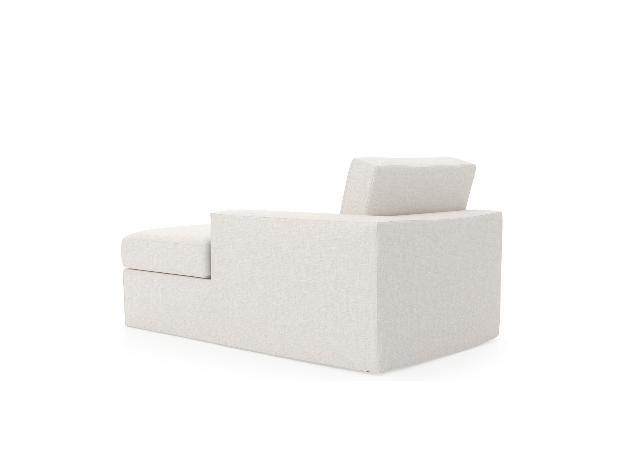 Maxx Slipcover Chaise RAF - Special Order - Silo with a white background