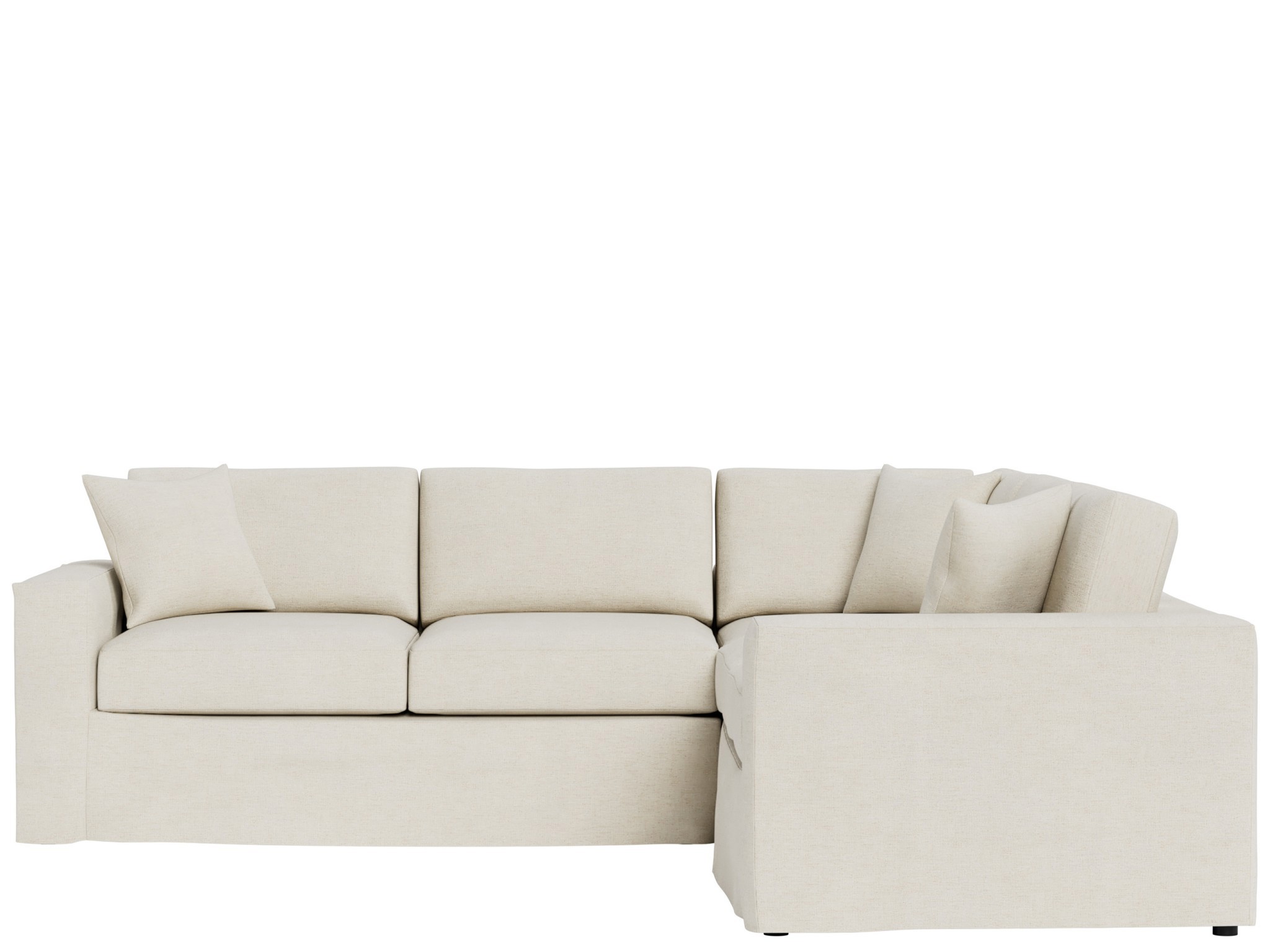 Maxx Slipcover Sectional - Special Order - Silo with a white background