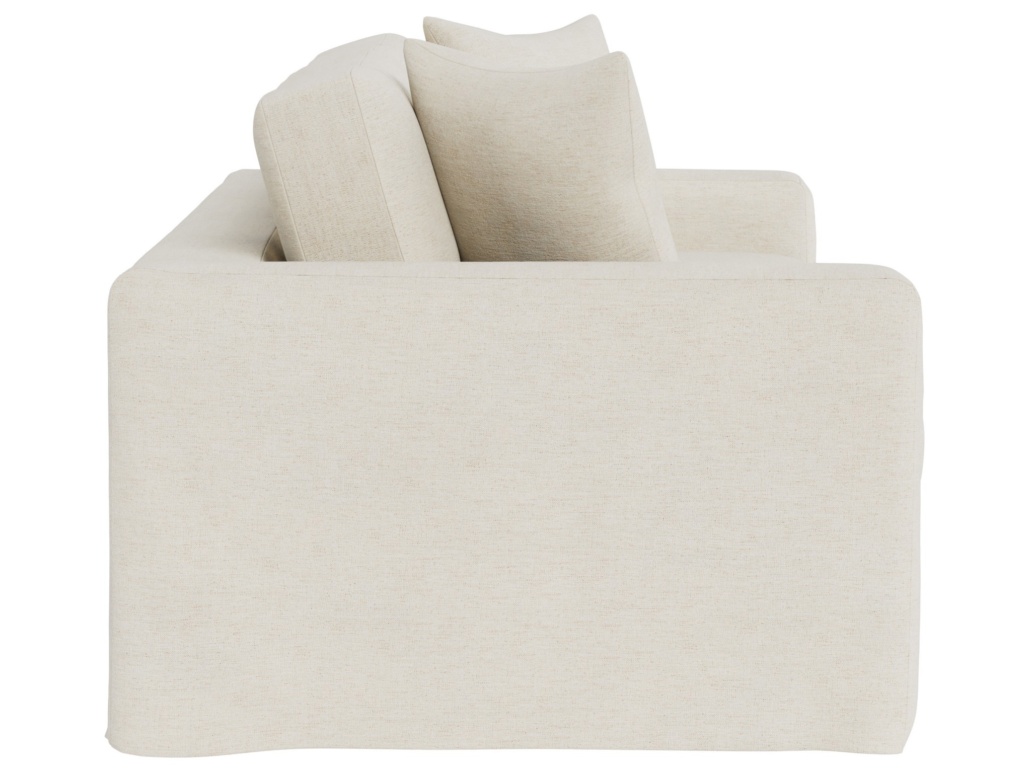 Maxx Slipcover Apartment Sofa - Special Order - Silo with a white background