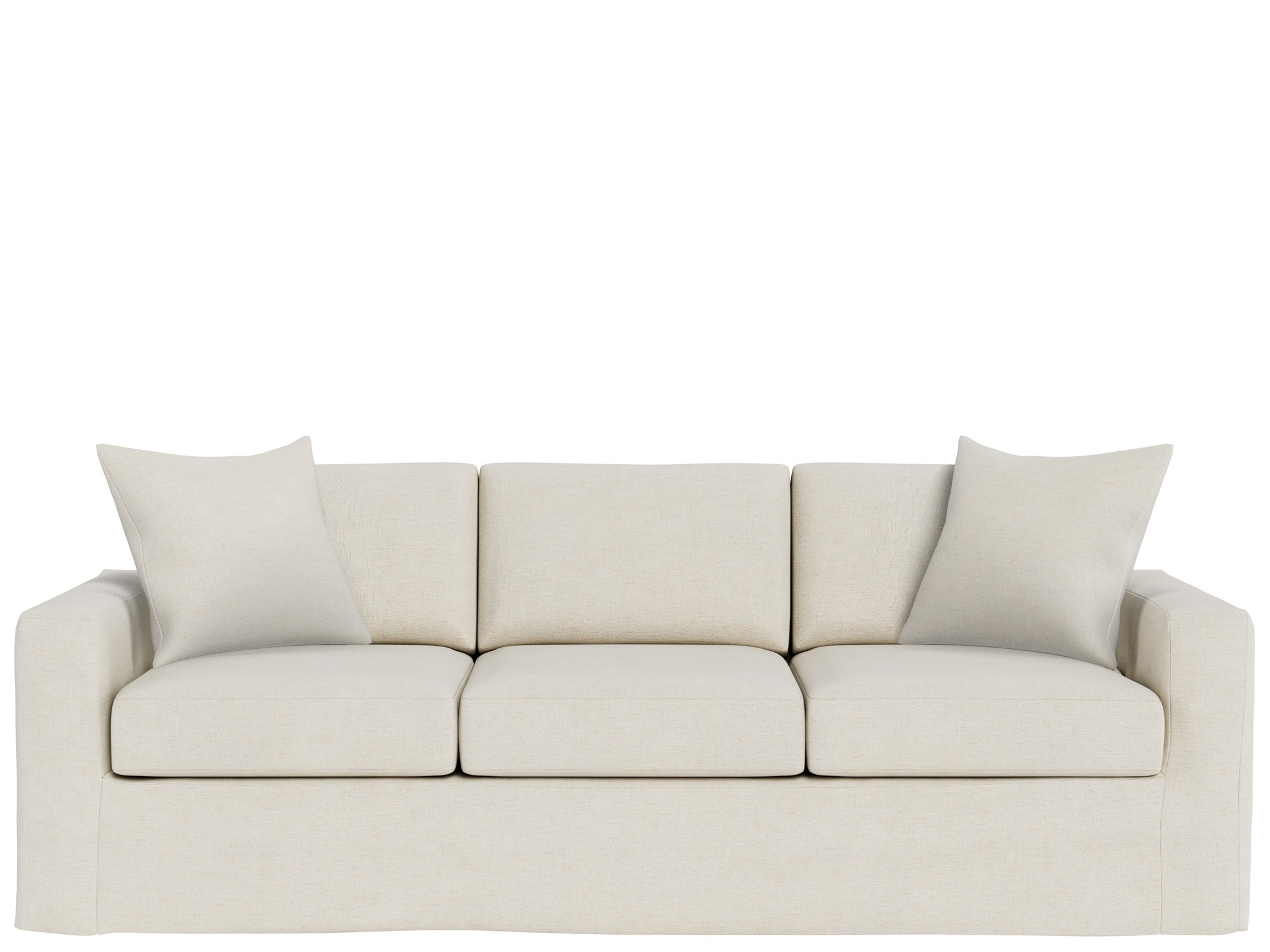 Maxx Slipcover Sofa - Special Order - Silo with a white background