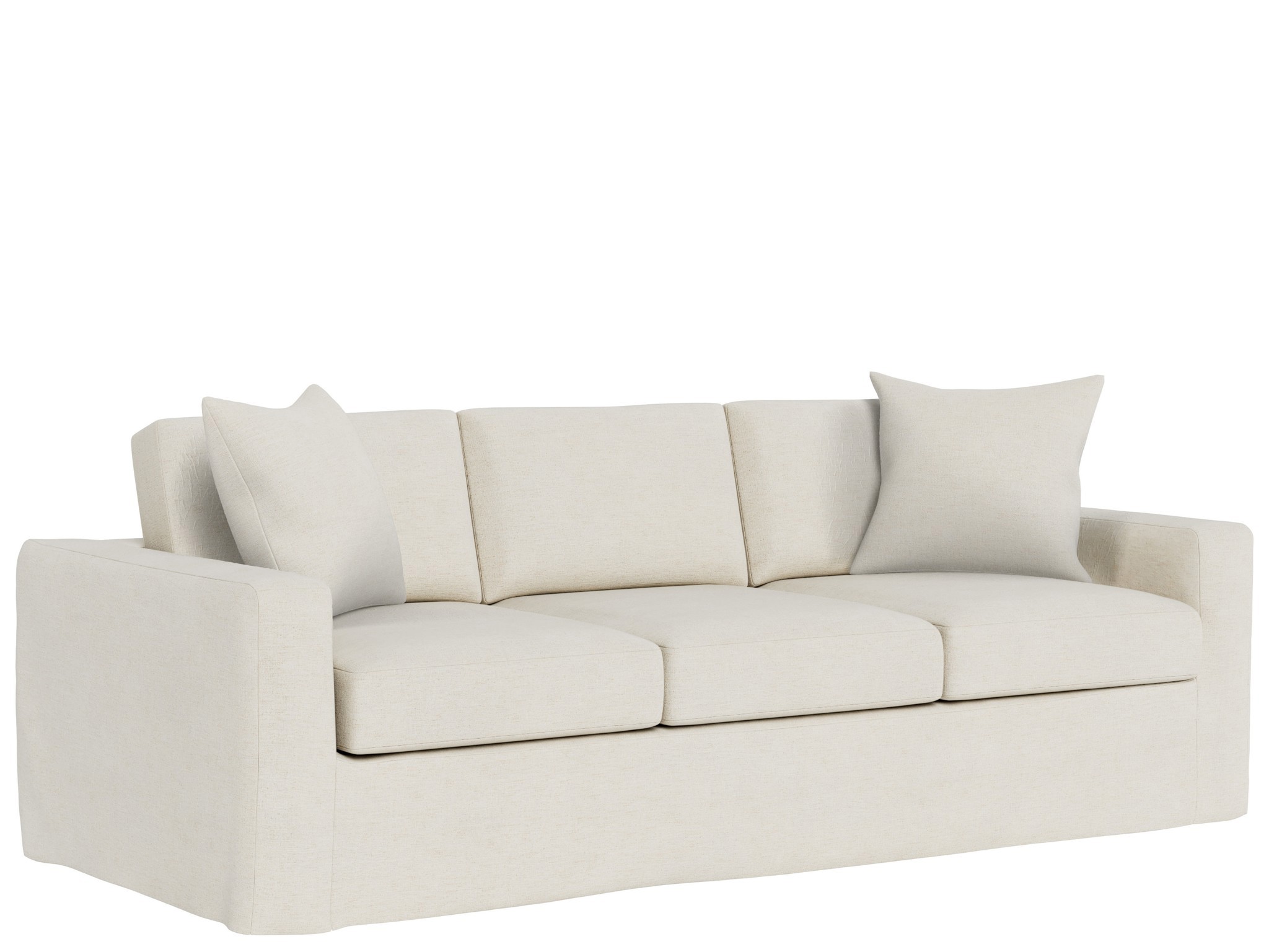 Maxx Slipcover Sofa - Special Order - Silo with a white background