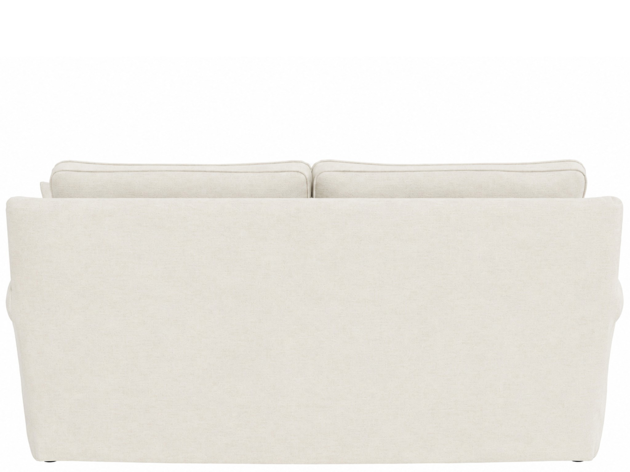 Clermont Slipcover Apartment Sofa - Special Order - Silo with a white background