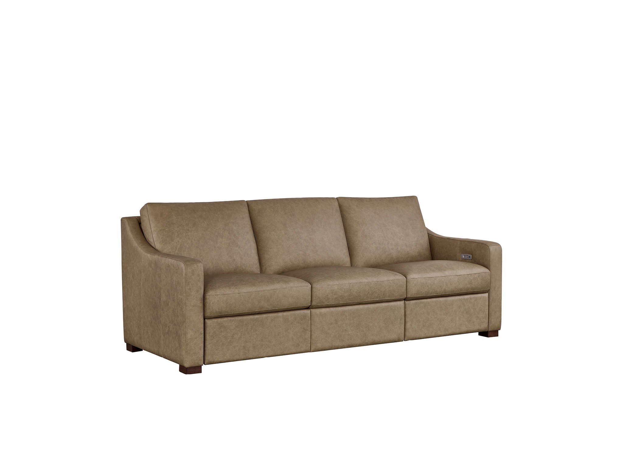Filmore Reclining Sofa - Silo with a white background