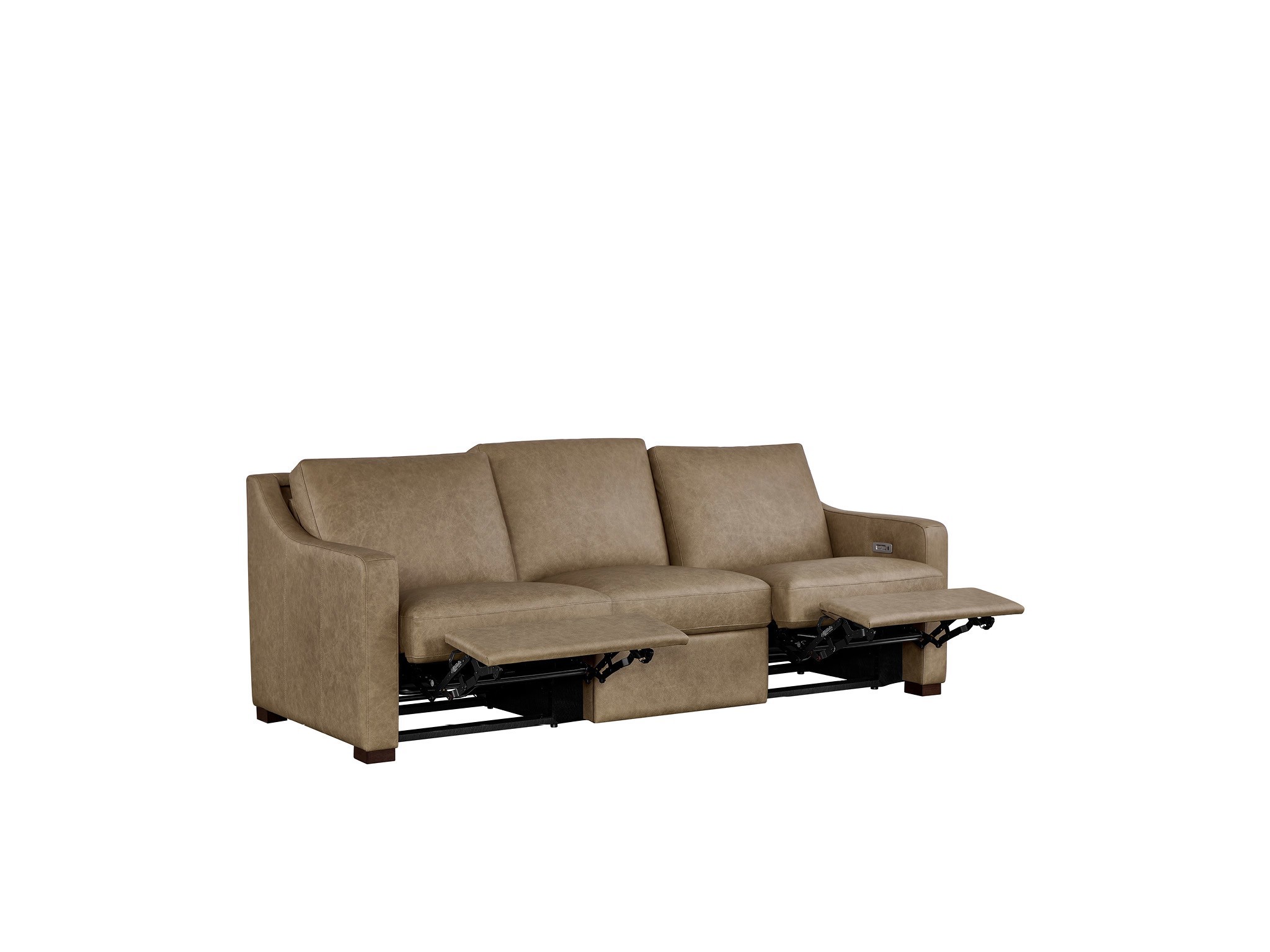 Filmore Reclining Sofa - Silo with a white background