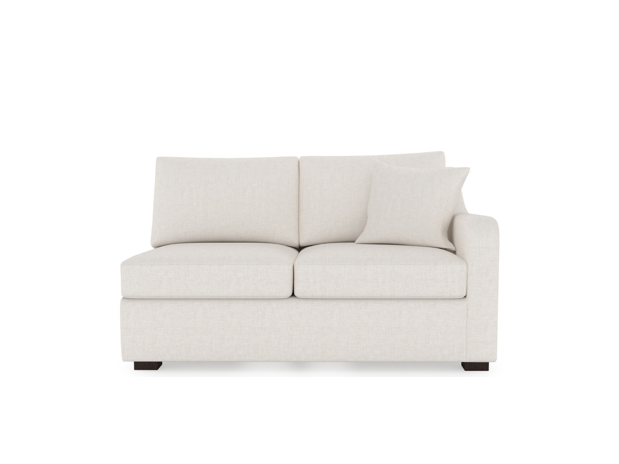Filmore Loveseat RAF - Special Order - Silo with a white background