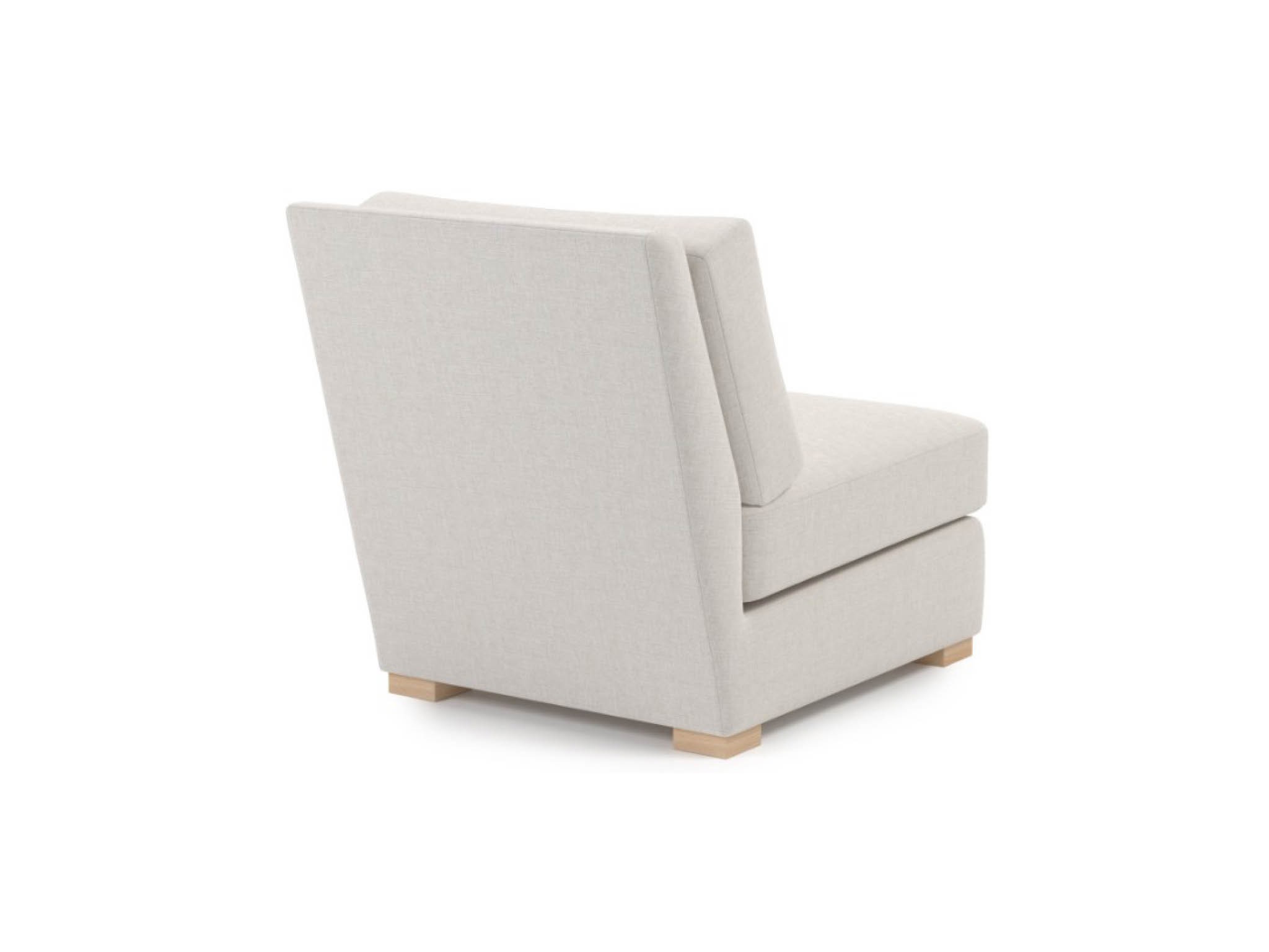 Filmore Armless Chair - Special Order - Silo with a white background