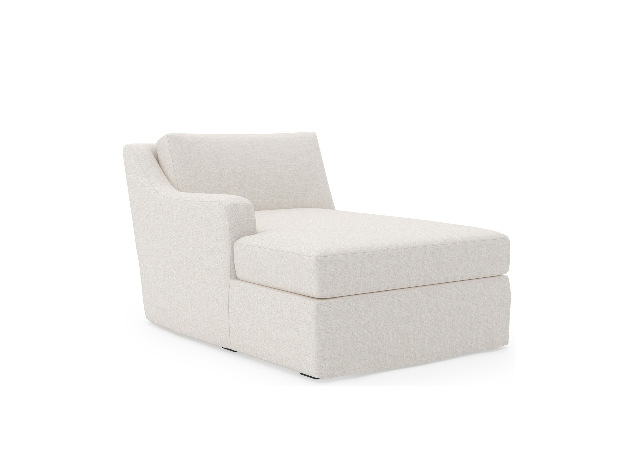 Filmore Slipcover Chaise LAF - Special Order - Silo with a white background
