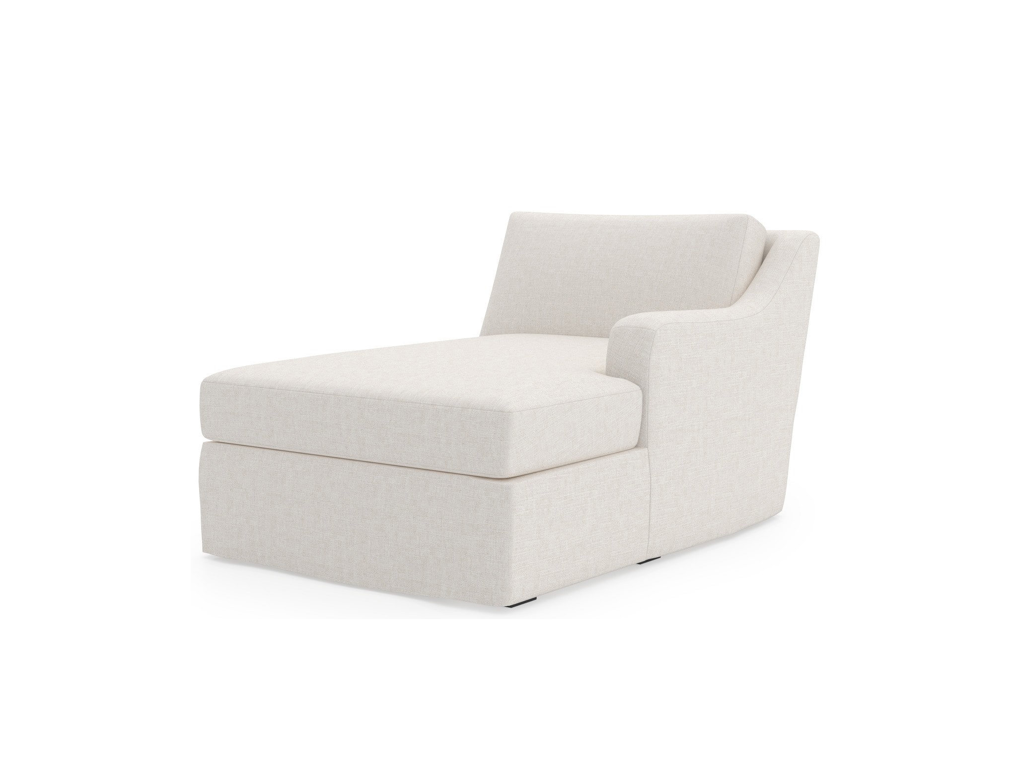 Filmore Slipcover Chaise RAF - Special Order - Silo with a white background