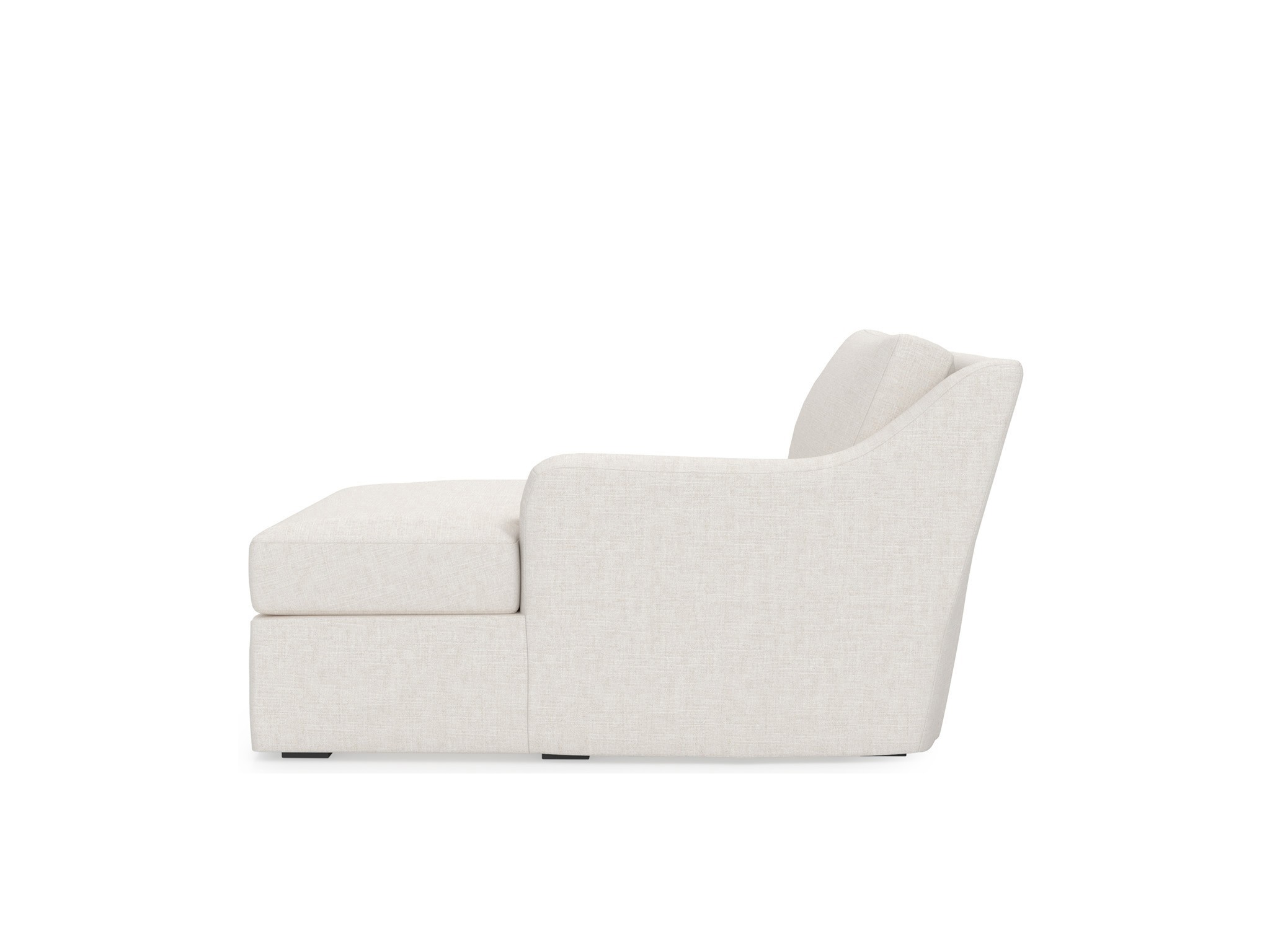 Filmore Slipcover Chaise RAF - Special Order - Silo with a white background