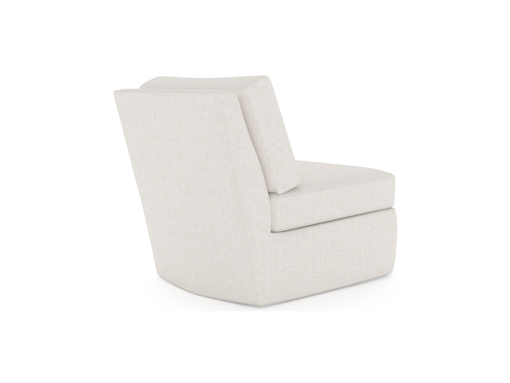 Filmore Slipcover Armless Chair - Special Order - Silo with a white background
