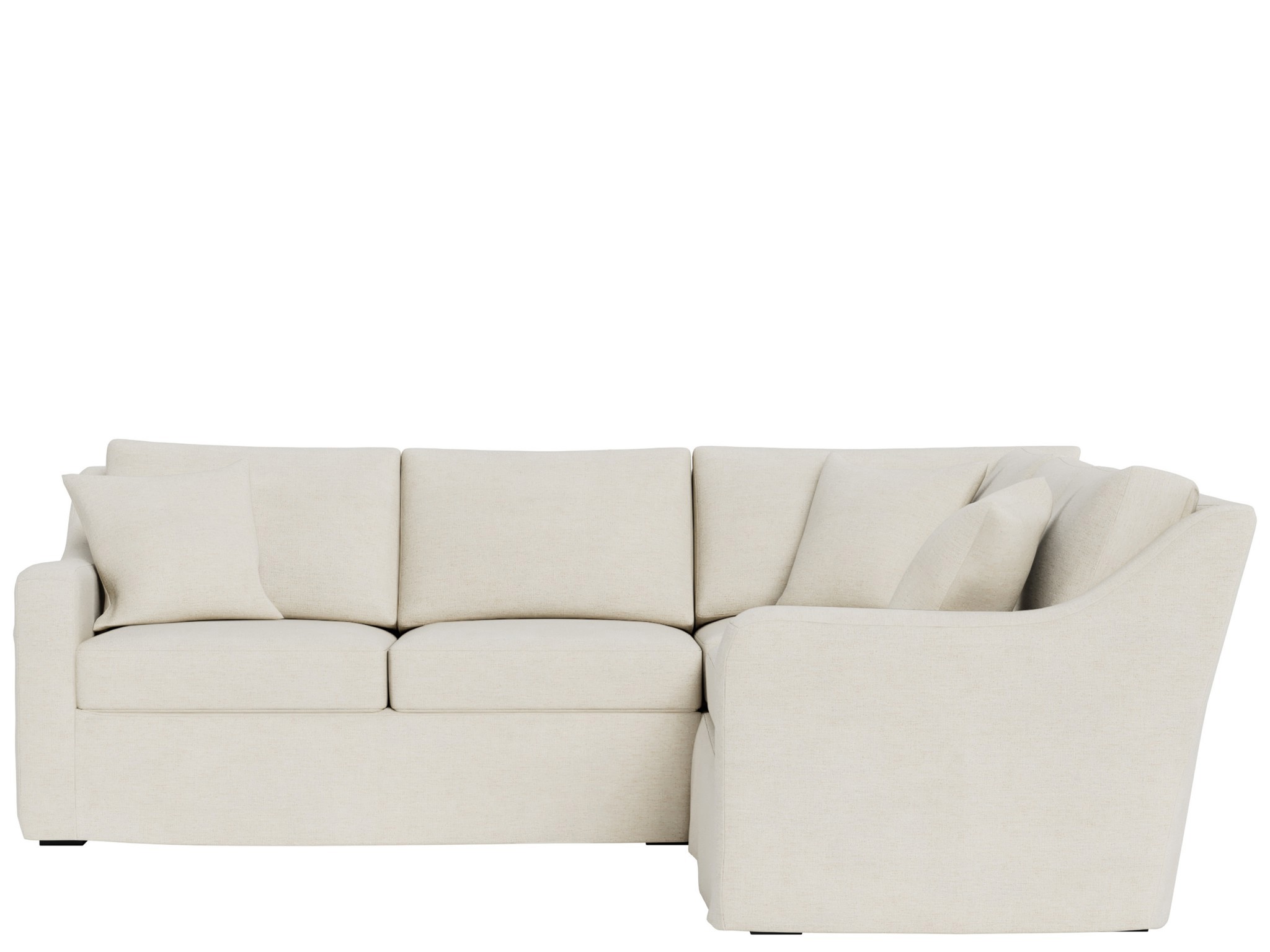 Filmore Slipcover Sectional - Special Order - Silo with a white background
