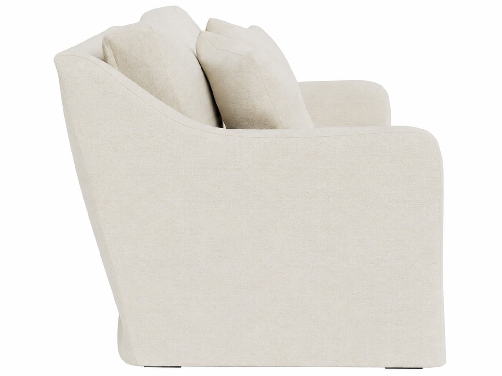 Filmore Slipcover Apartment Sofa - Special Order - Silo with a white background