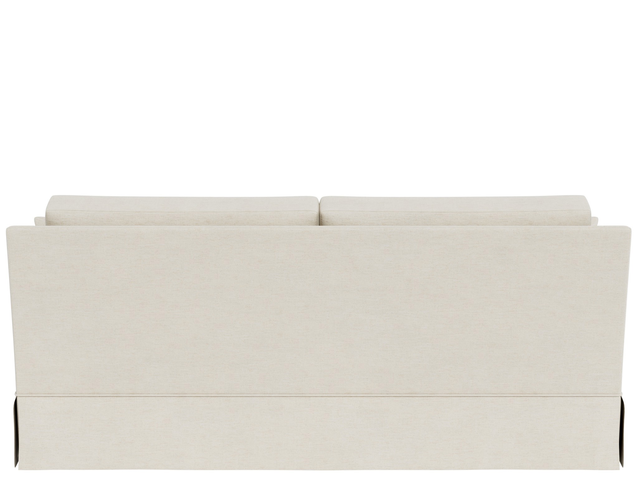 Filmore Skirted Apartment Sofa - Special Order - Silo with a white background