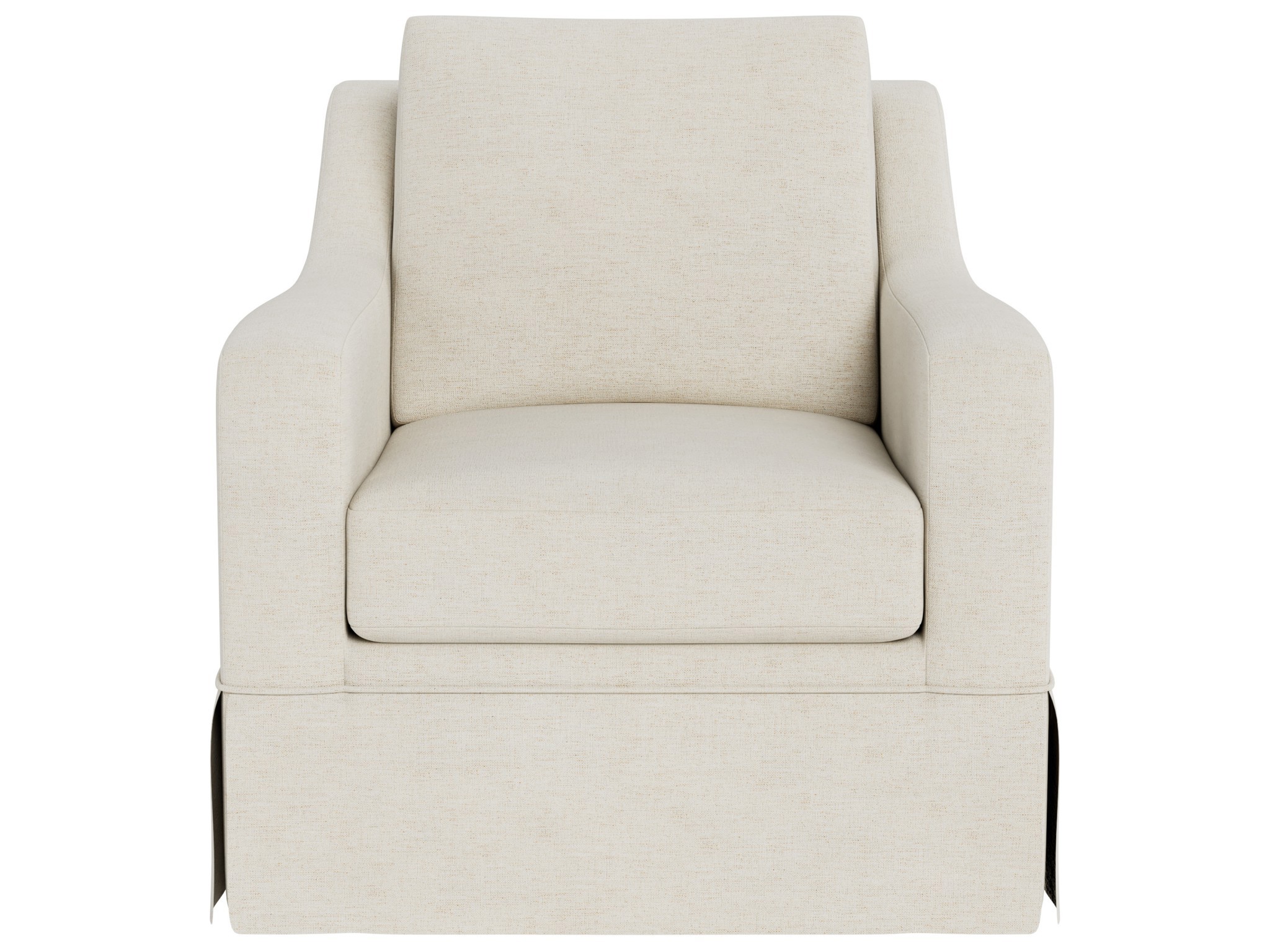 Filmore Skirted Chair - Special Order - Silo with a white background