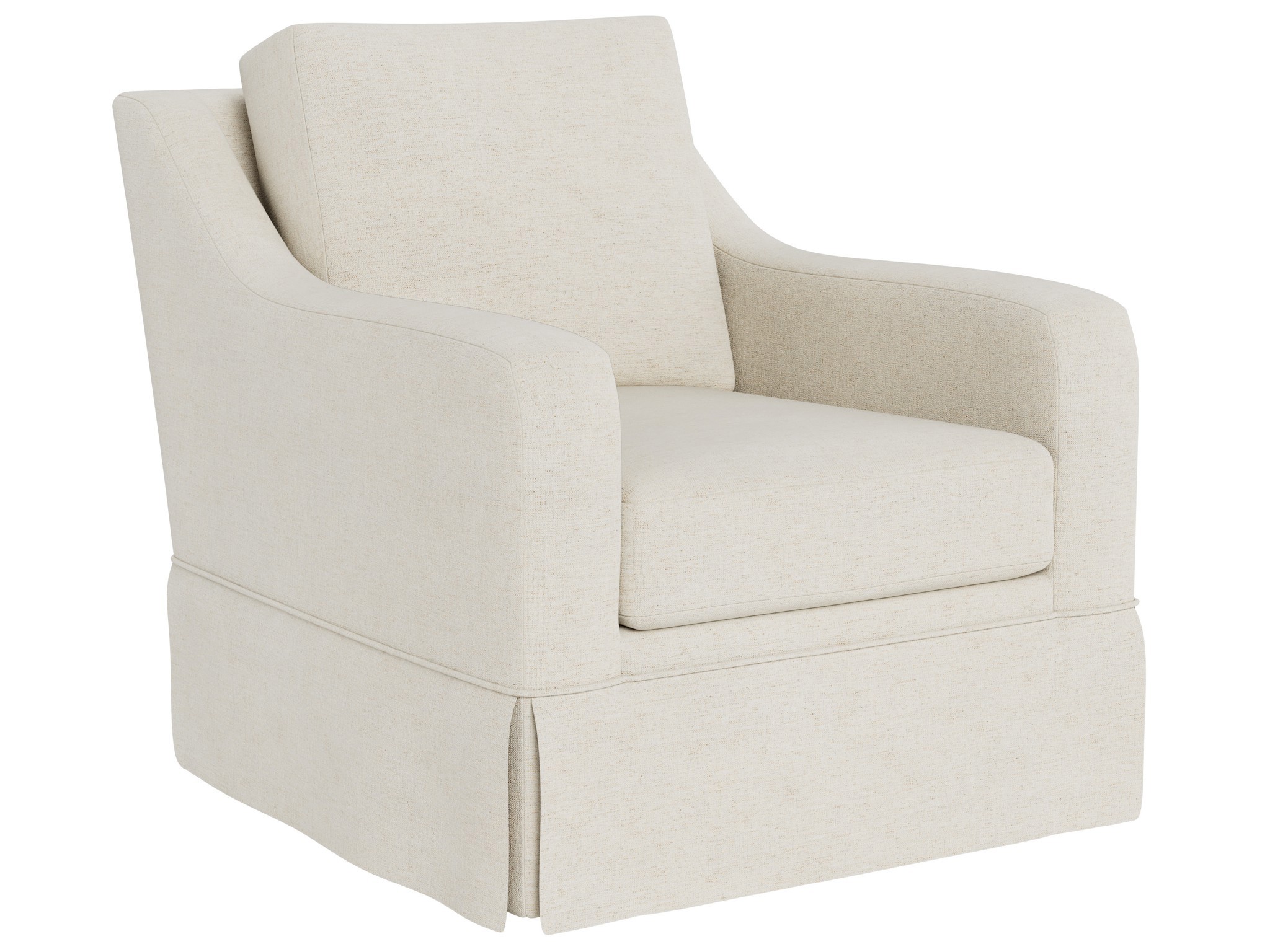Filmore Skirted Chair - Special Order - Silo with a white background