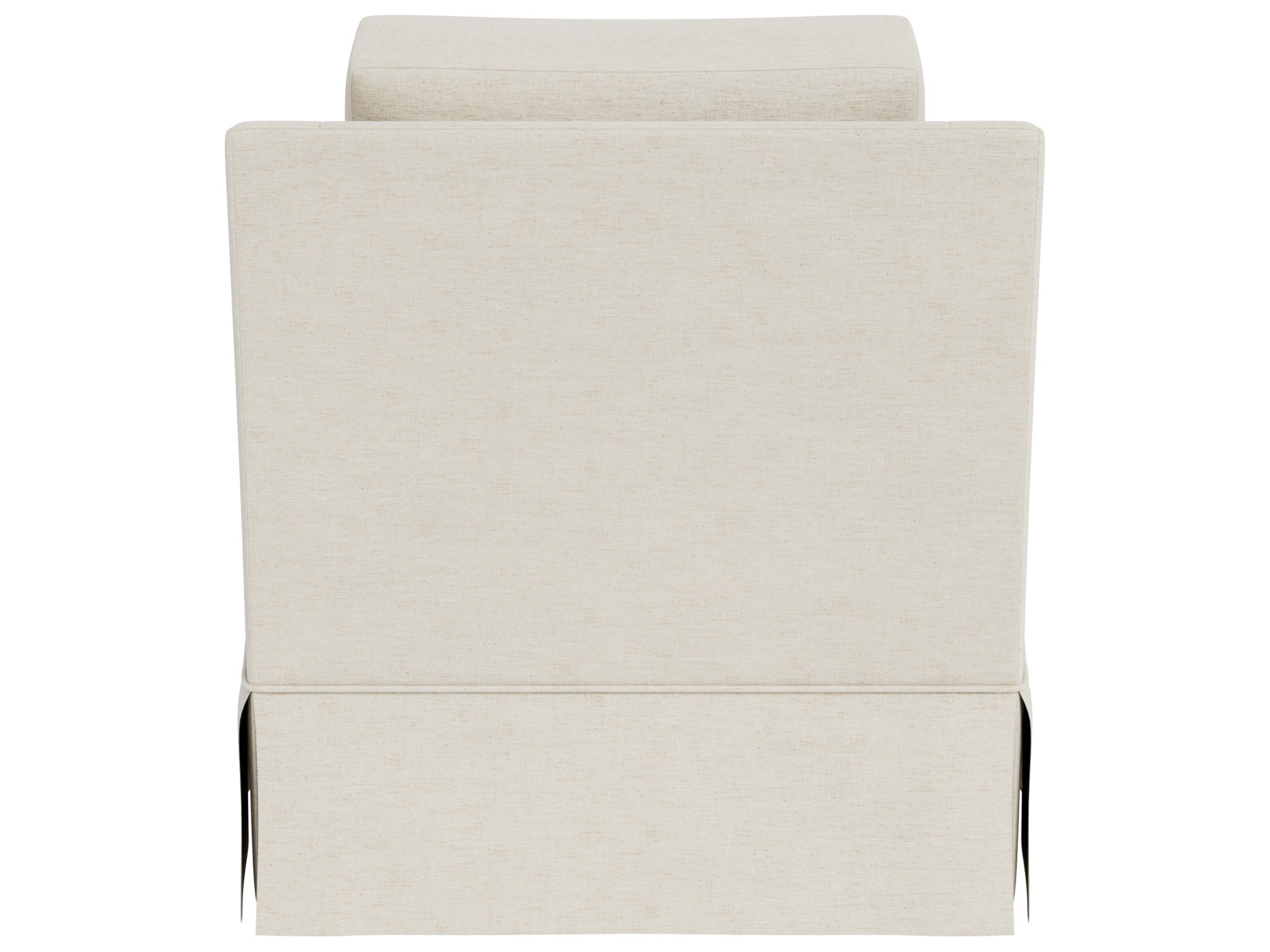 Filmore Skirted Chair - Special Order - Silo with a white background
