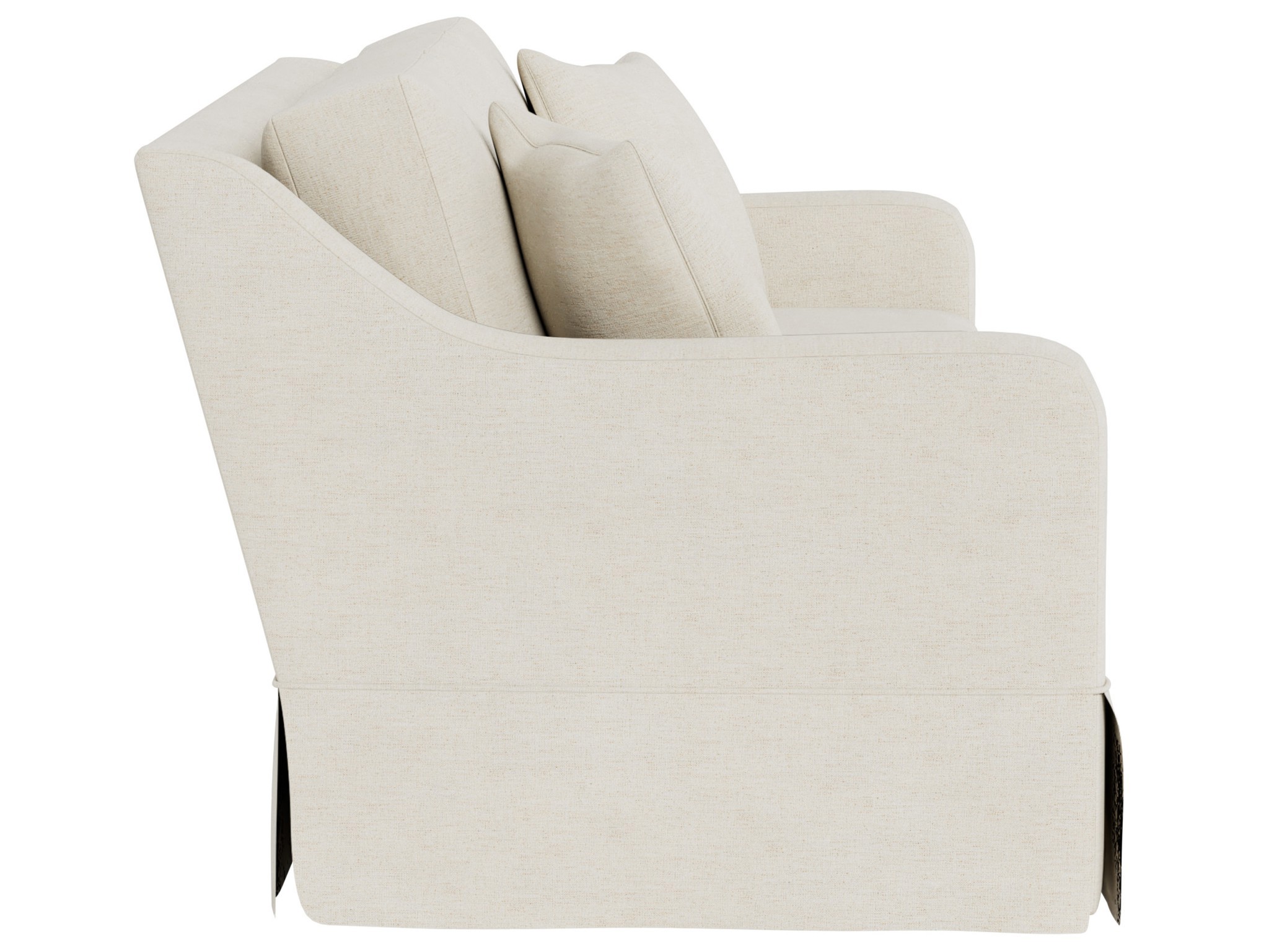 Filmore Skirted Sofa - Special Order - Silo with a white background