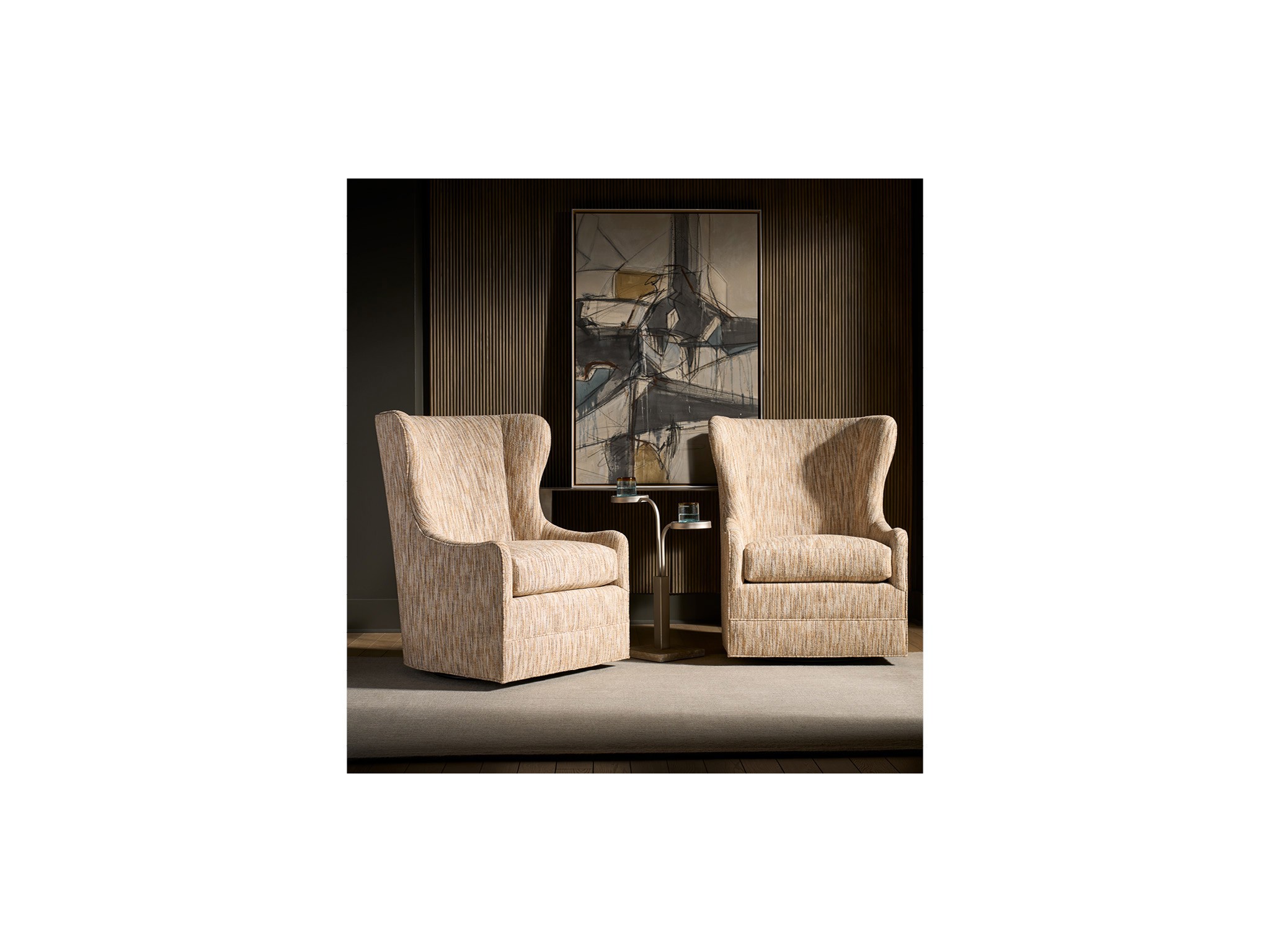 Amarillo Swivel Chair - Special Order - Multiple item room scene