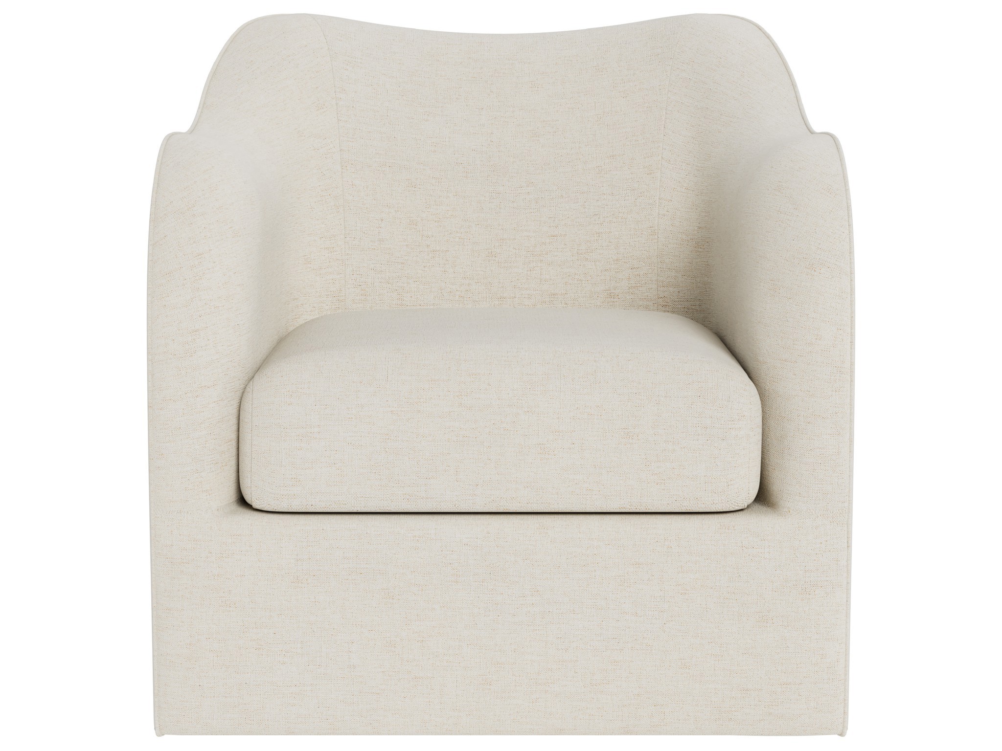 Camille Swivel Chair - Special Order - Silo with a white background