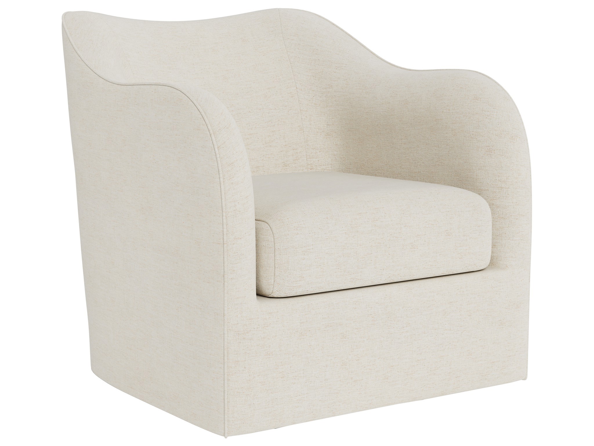 Camille Swivel Chair - Special Order - Silo with a white background