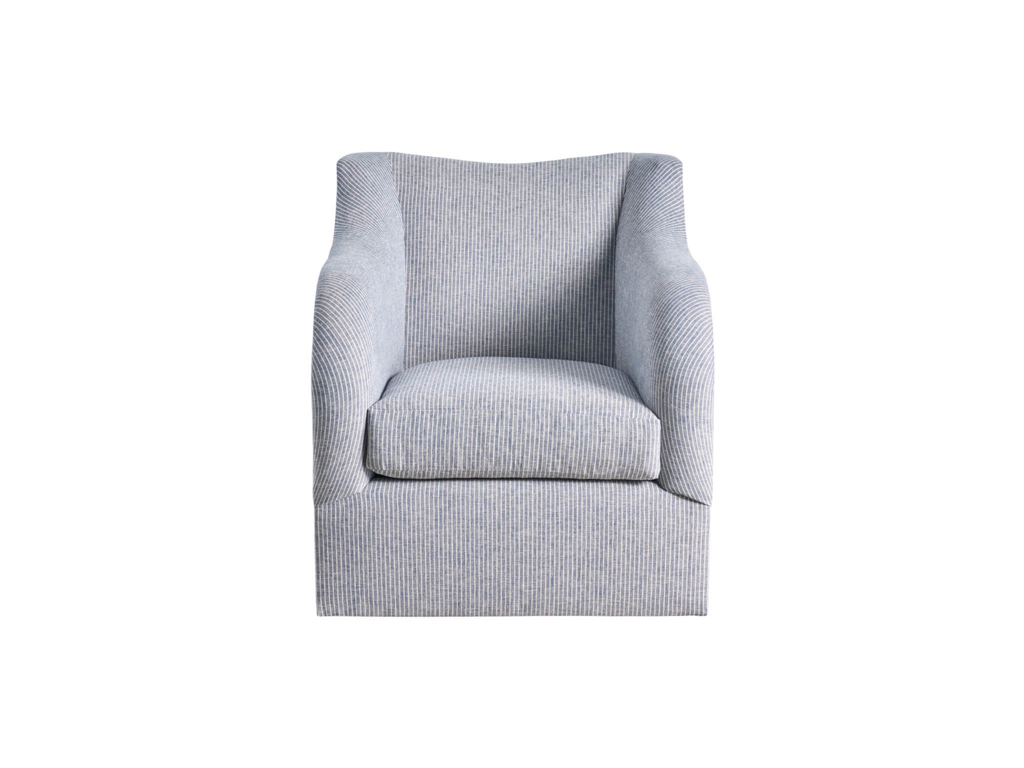 Camille Swivel Chair - Silo with a white background