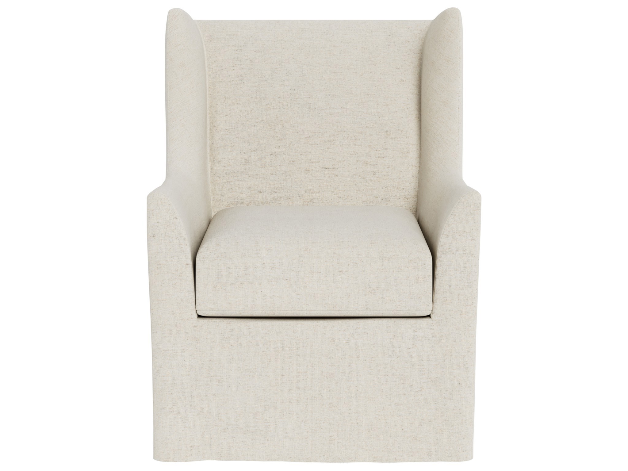 Newhall Slipcover Swivel Glider - Special Order - Silo with a white background